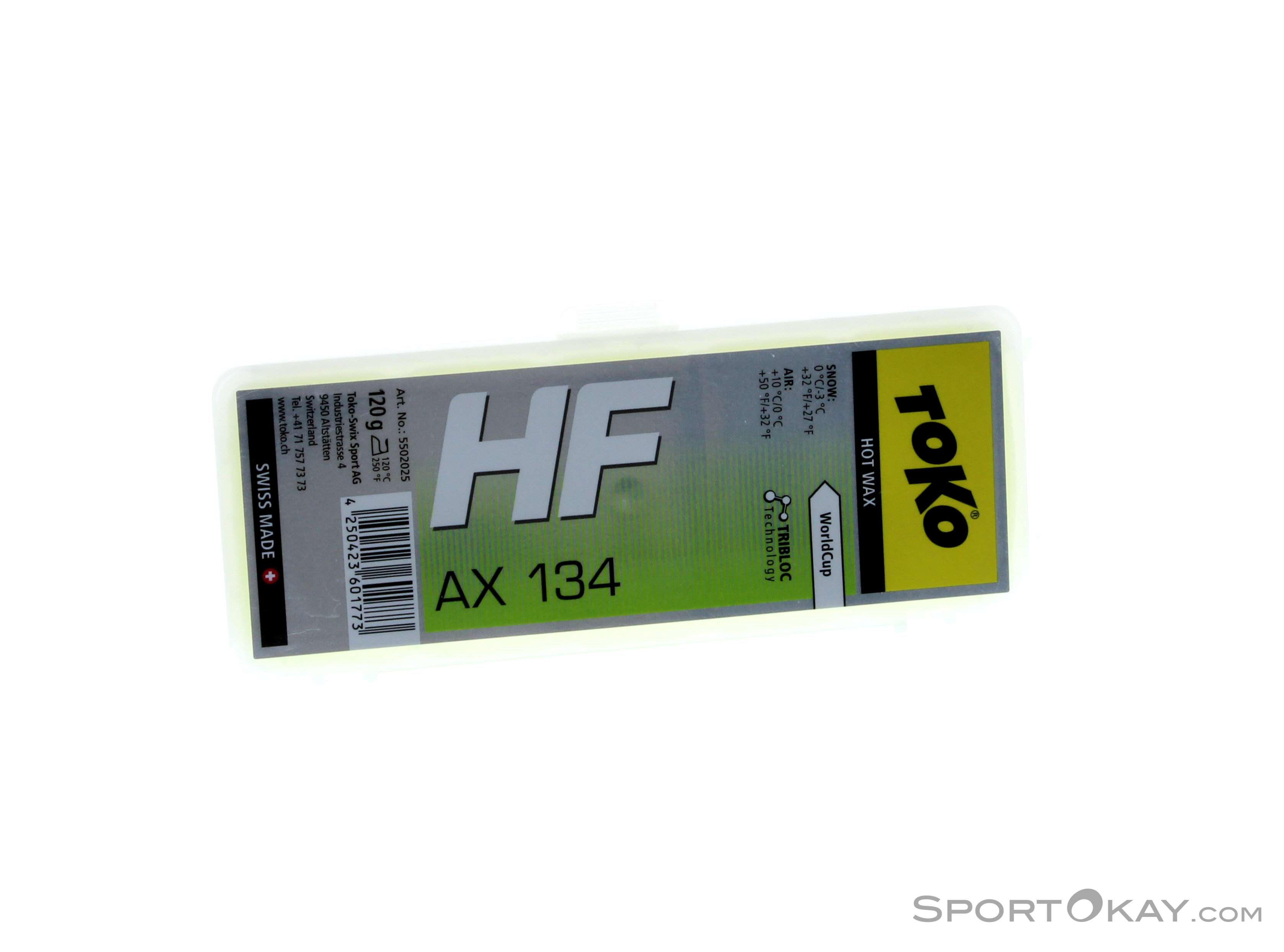 Toko HF Hot Wax AX134 120g Wax - Wax - Ski Care - Ski & Freeride - All