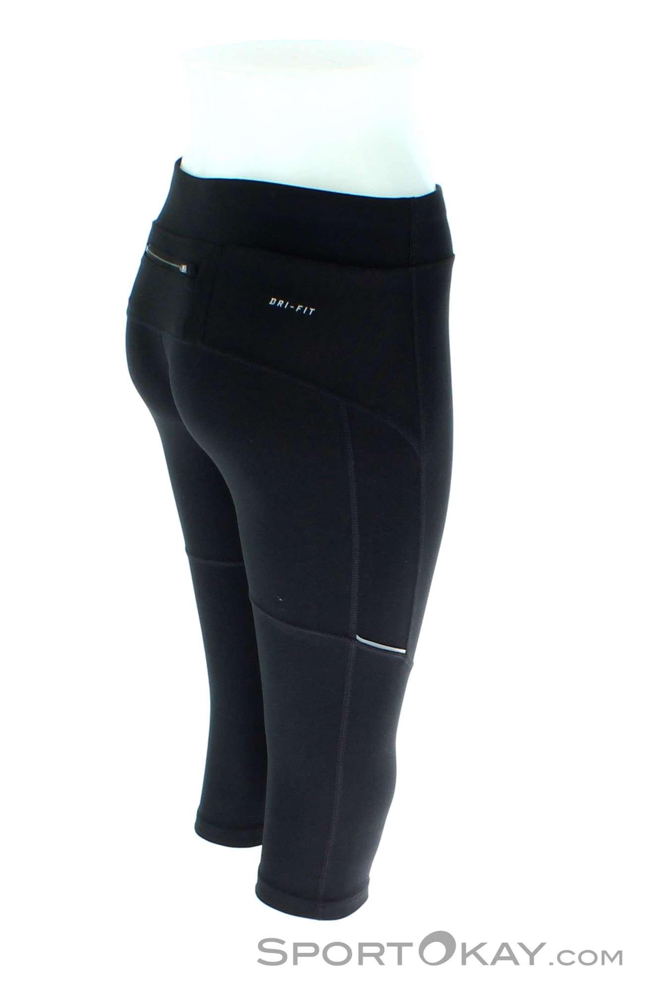 Nike dri-fit filament 3/4 capri women's running tights best sale