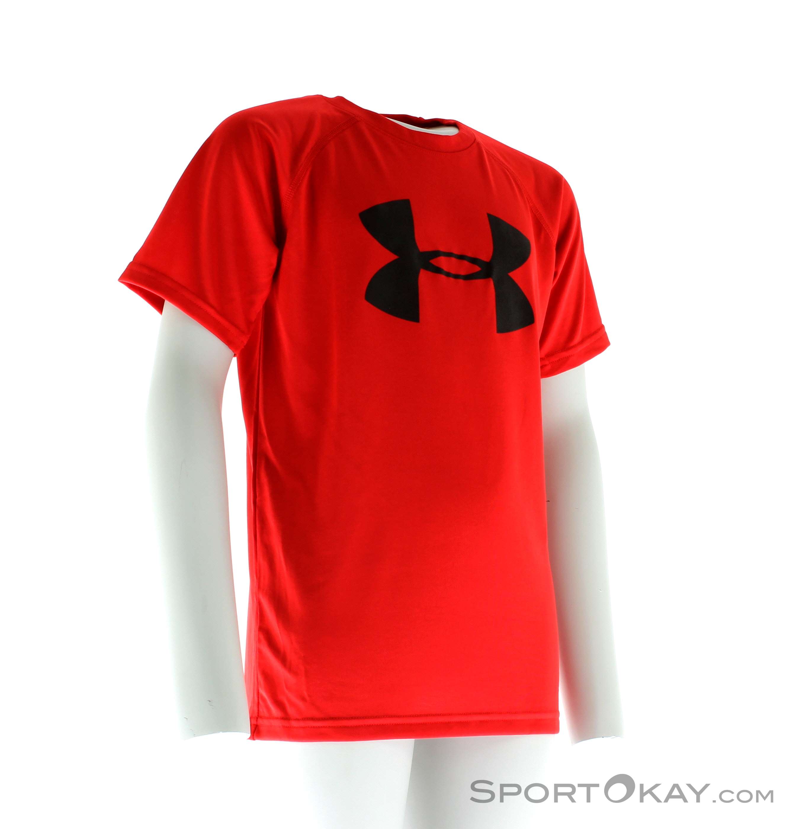 Magliette under shop armour bambino rosse