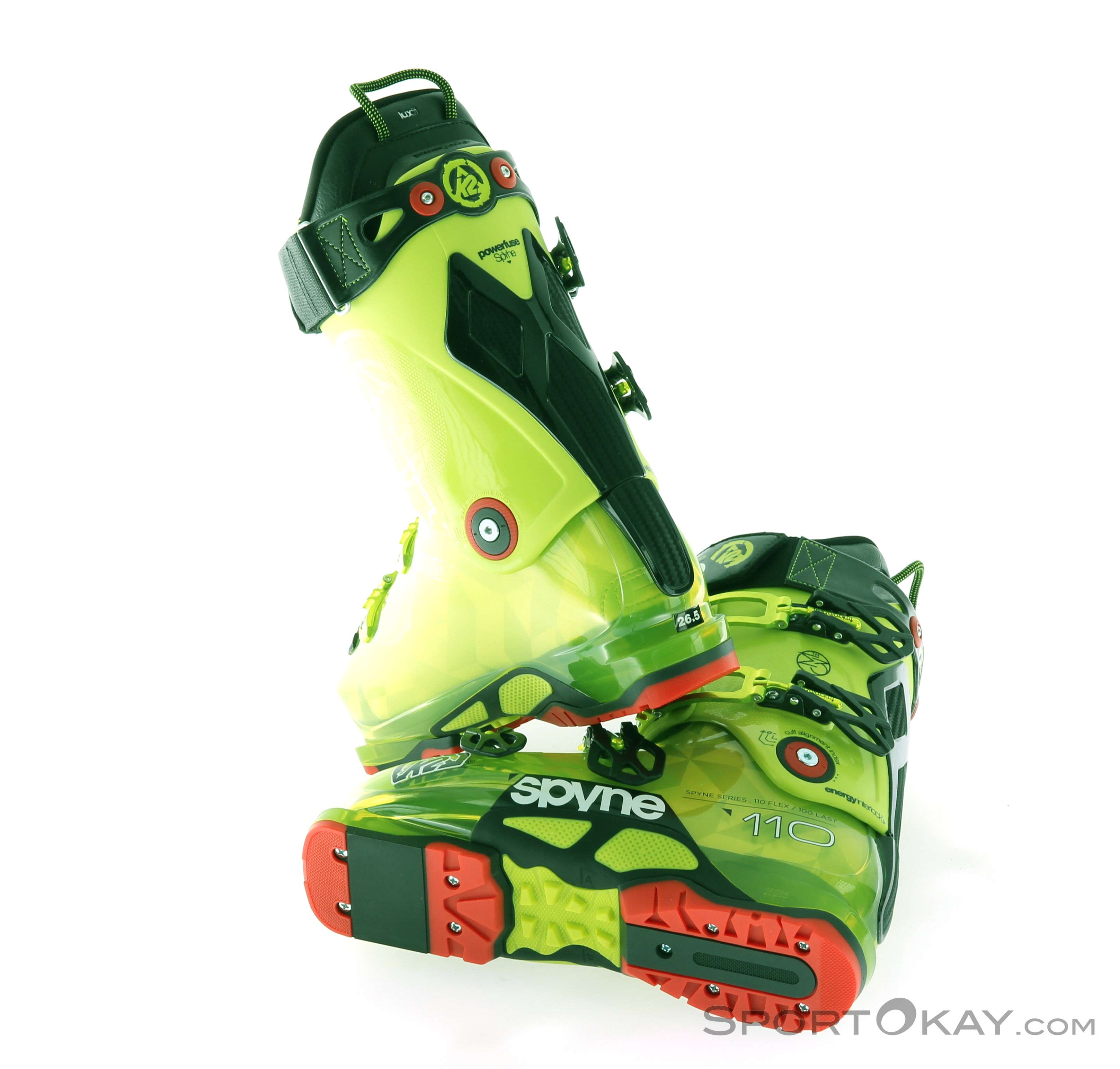 【USED】K2 Spyneスキーブーツ 110 SC ショートカフ Snow Boots K2 Spyne 11 Hv K2 Spyne 110 Ski Boots Alpine Ski Boots