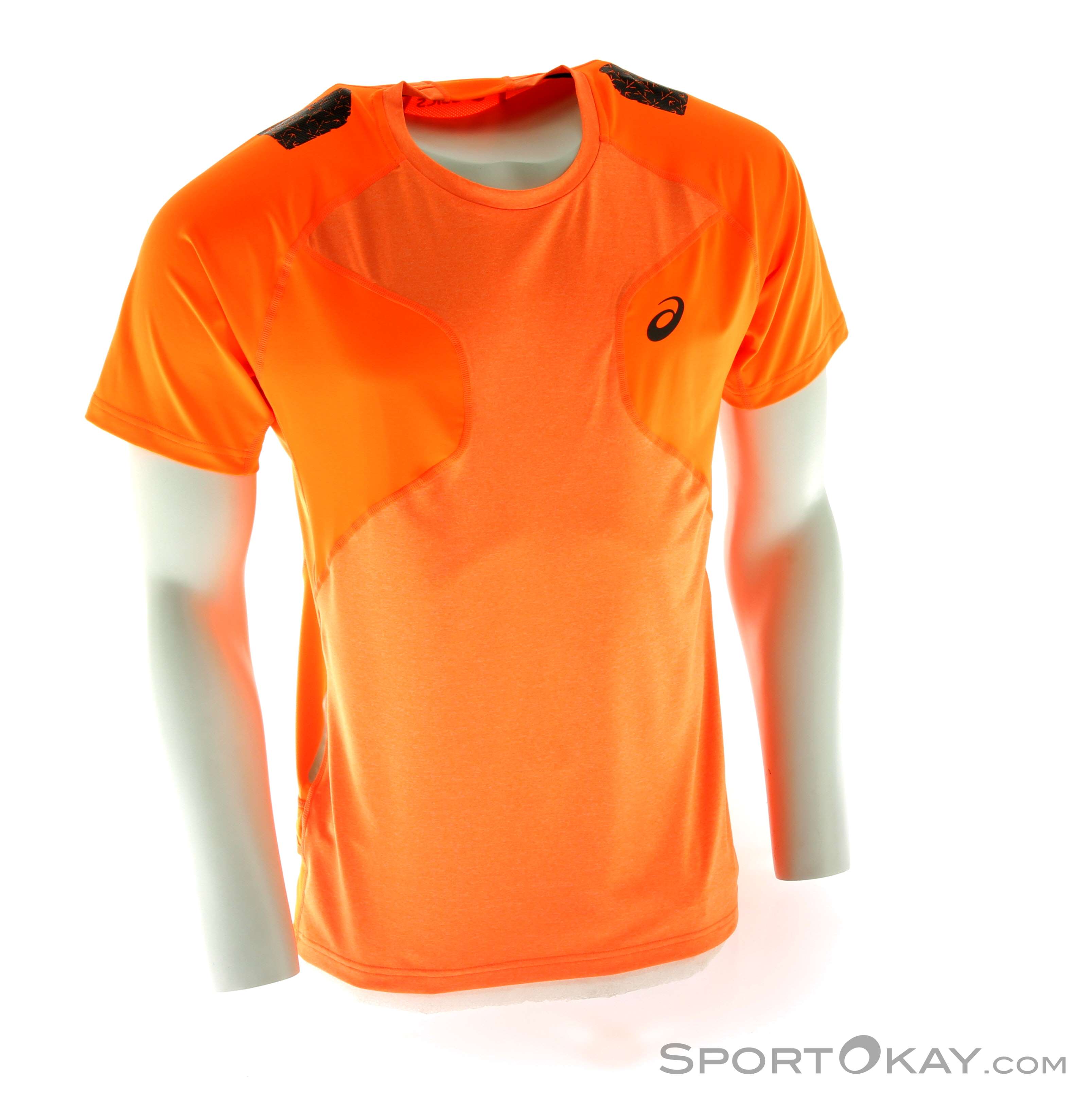Asics t shirt homme orange outlet