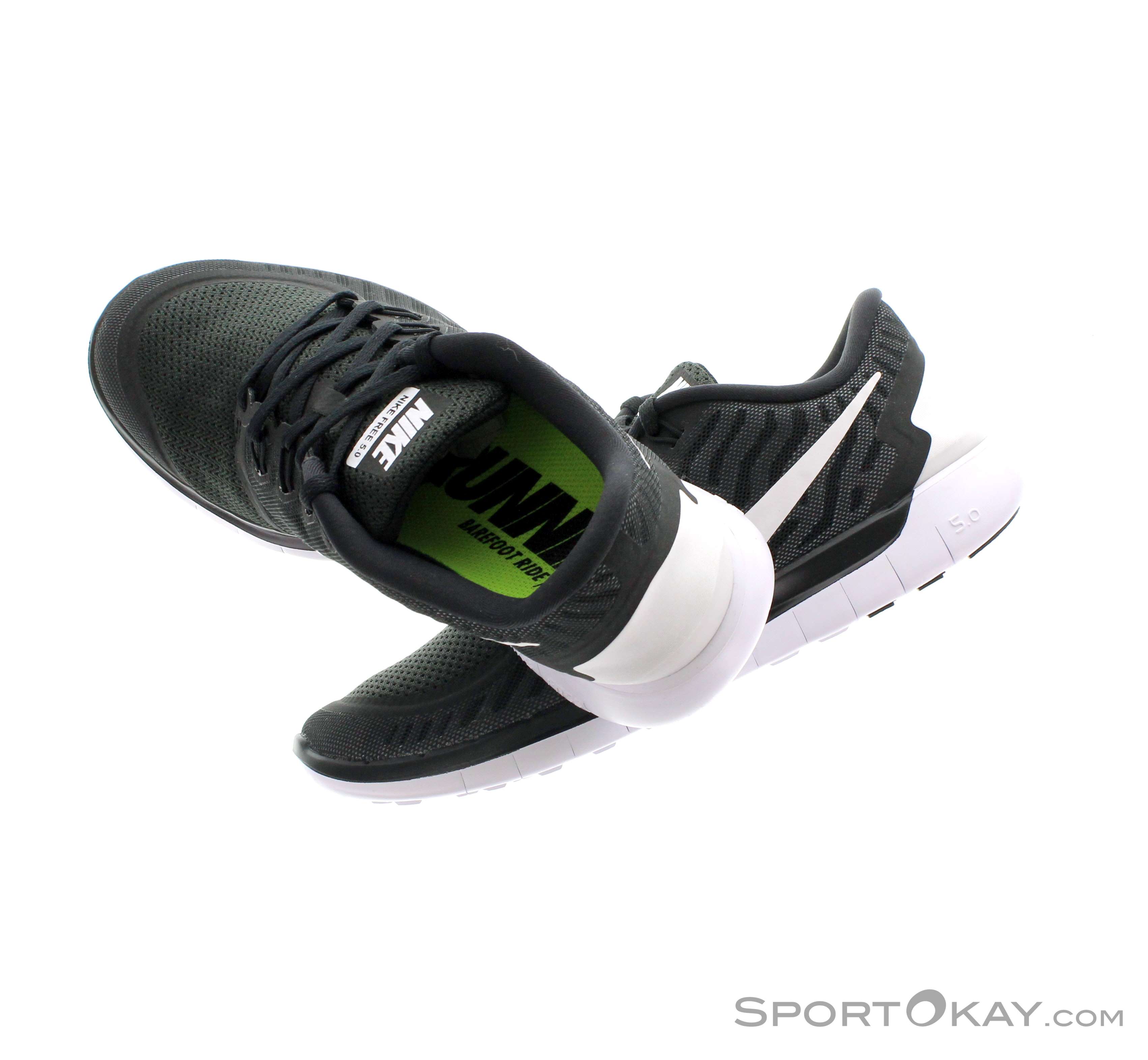 Nike Free 5.0 Men’s Athletic Running Shoes 724382-002 Black White Size 10 M Size 8.5 - Nike Free Run 5.0 Black White for sale online | eBay main image 4