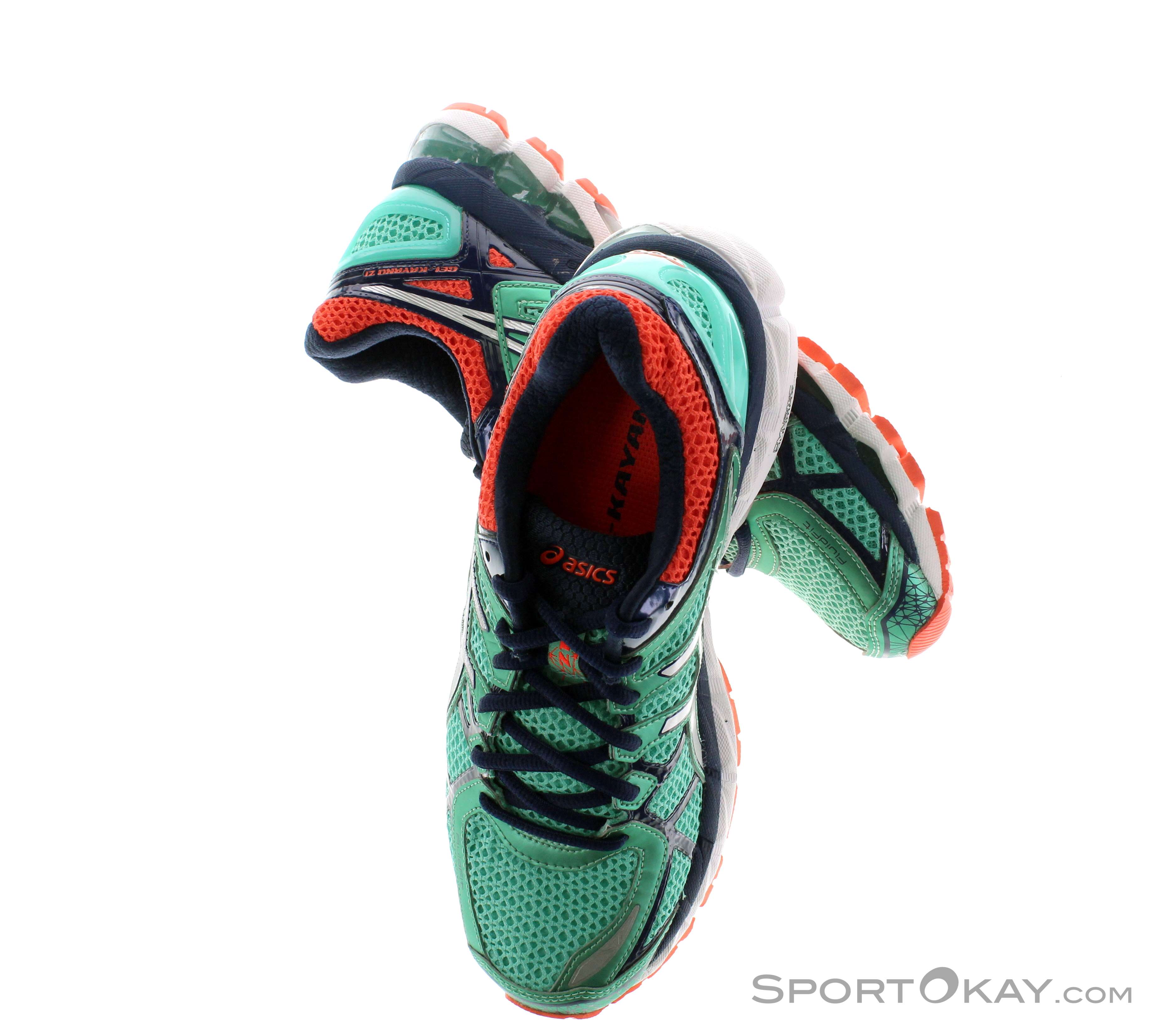 Asics gel kayano 21 mujer sales verdes