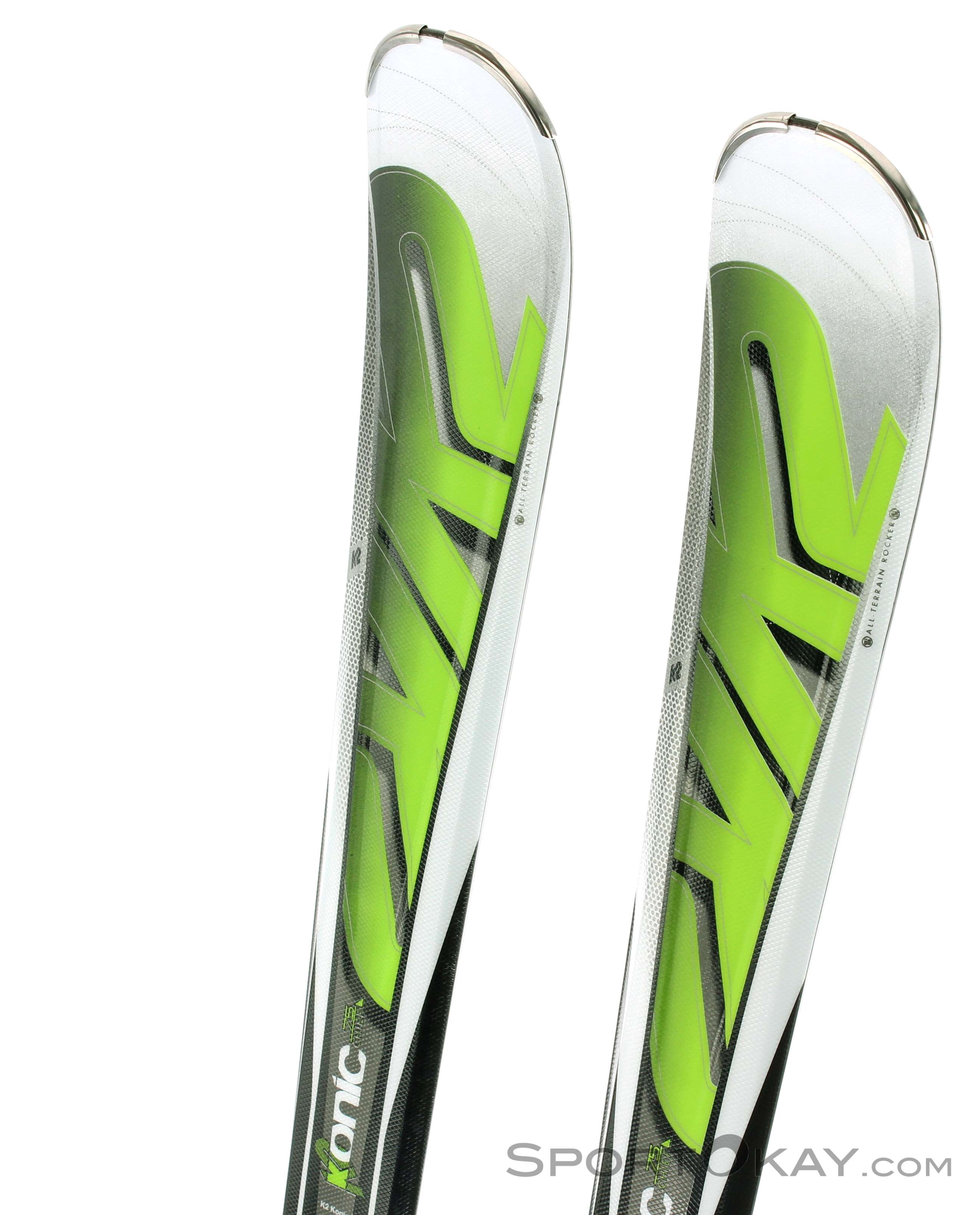 K2 Konic 75 Chief + Quickclick 10 Ski Set 2016 - Ski Sets - Skis