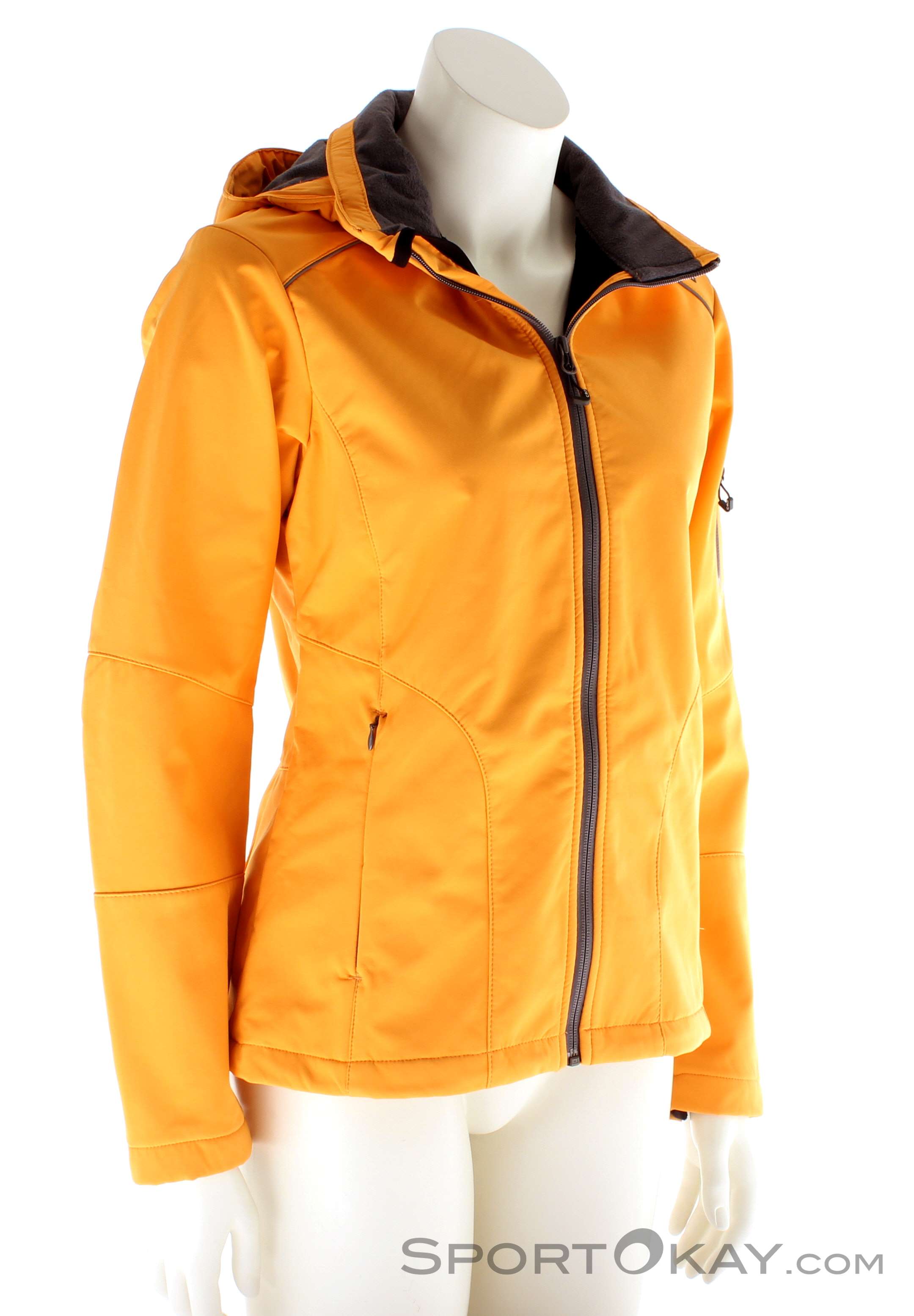 CMP Softshell Jacket Zip - Damen - Outdoorbekleidung Alle Outdoor Hood Jacken Outdoorjacke - 