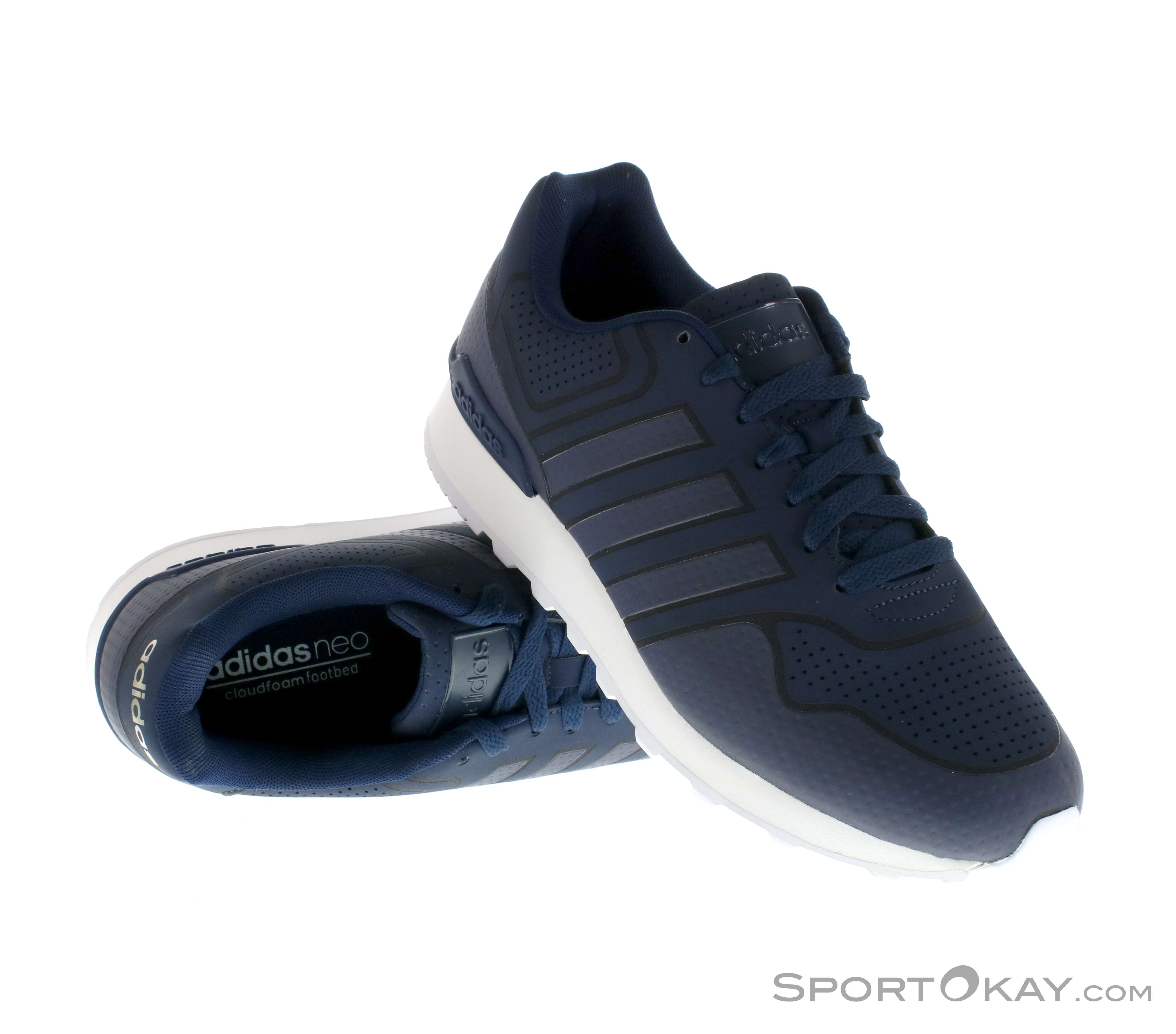 adidas blue casual shoes