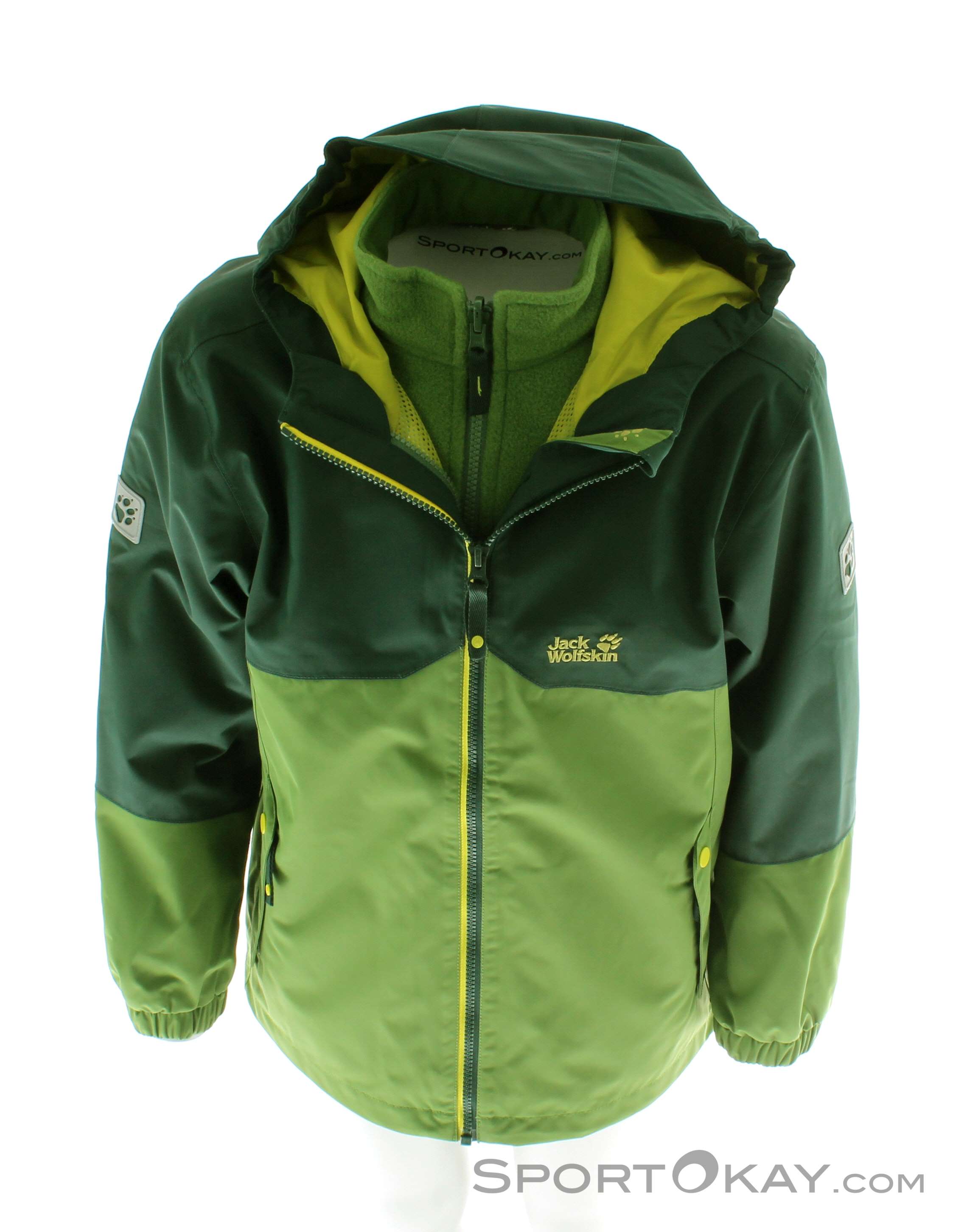 Jack Wolfskin Clothing Outdoor - Iceland Boys Outdoor 3in1 - All Outdoor - Jackets - Jacket