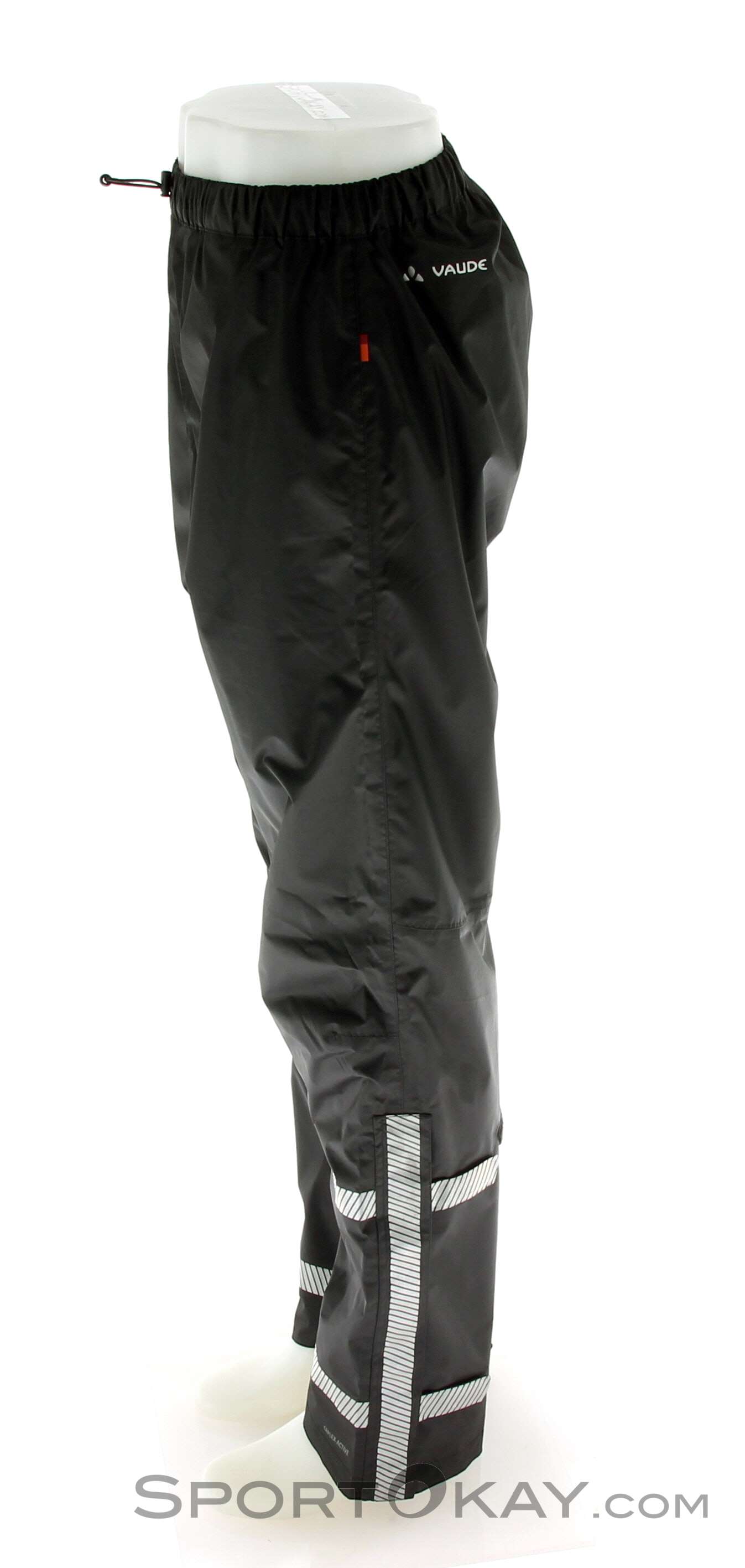 Pantalon de Pluie Femme Vaude Luminum Pants II Noir