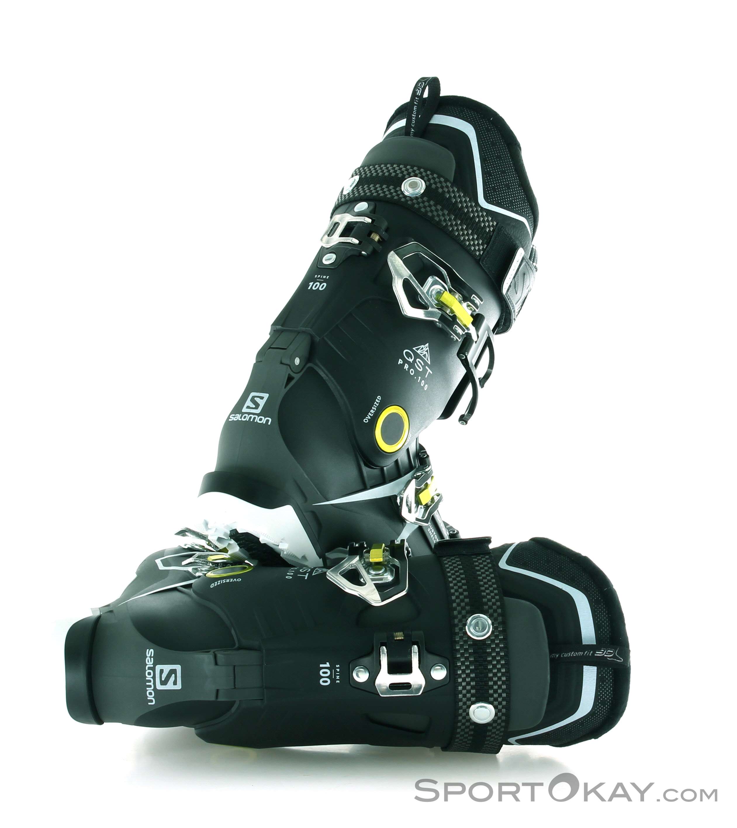 Salomon QST Pro 100 Mens Ski Boots - Alpine Ski Boots - Boots Ski Freeride - All