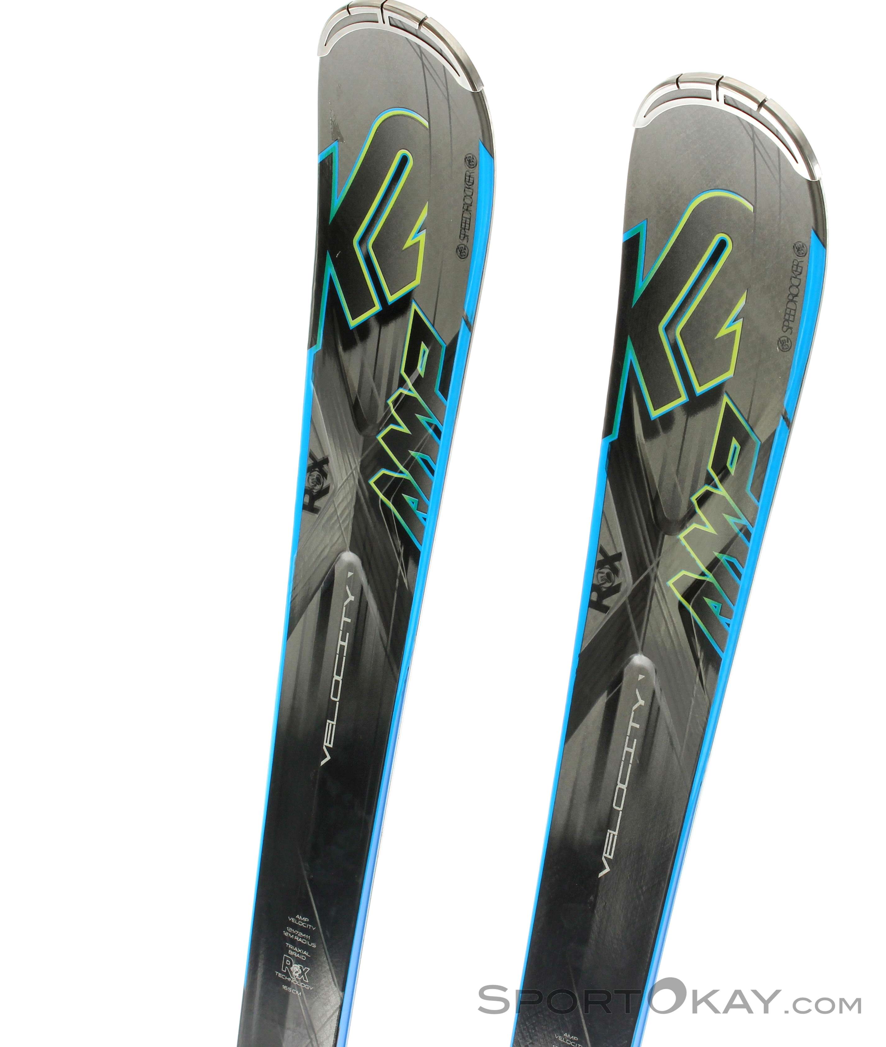 K2 AMP Velocity + Quickclick M3 10 Ski Set 2016 - Alpine Skis