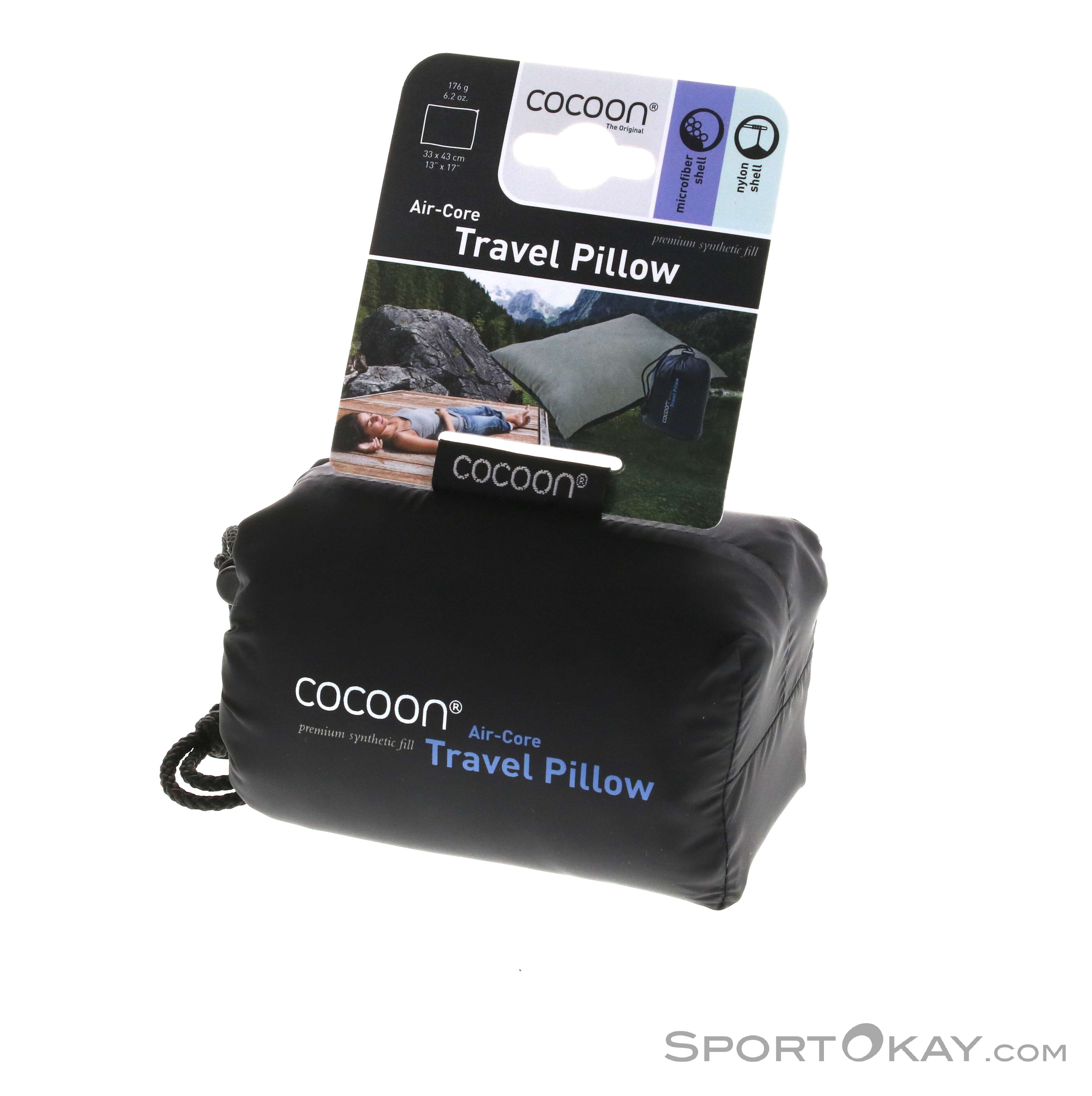 Oreiller de voyage Air-Core 33 x 43 cm - Cocoon