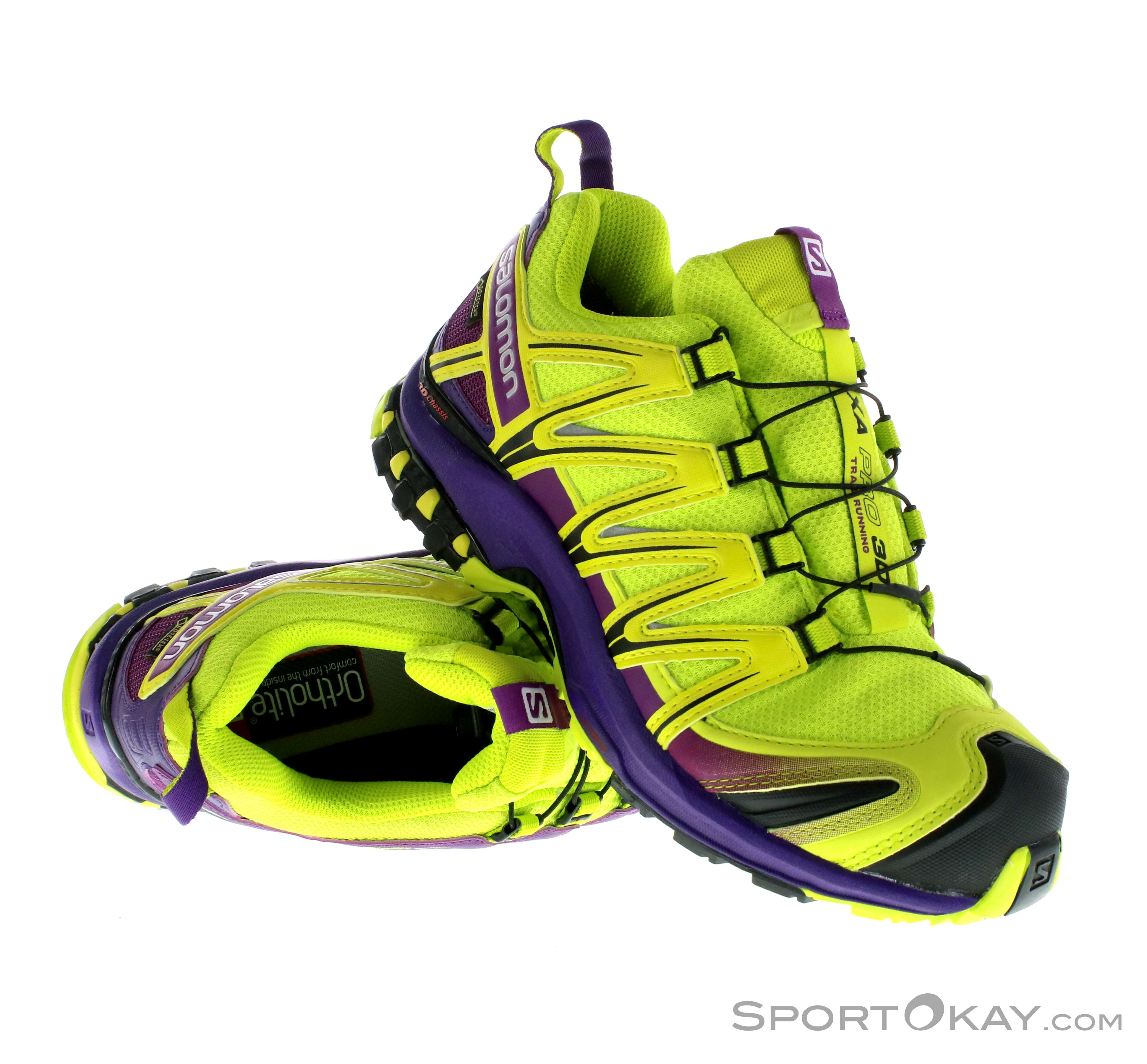 Salomon Pro 3D Womens da Trail Running Gore-Tex - Trail Running Shoes - Running Shoes - Running - All