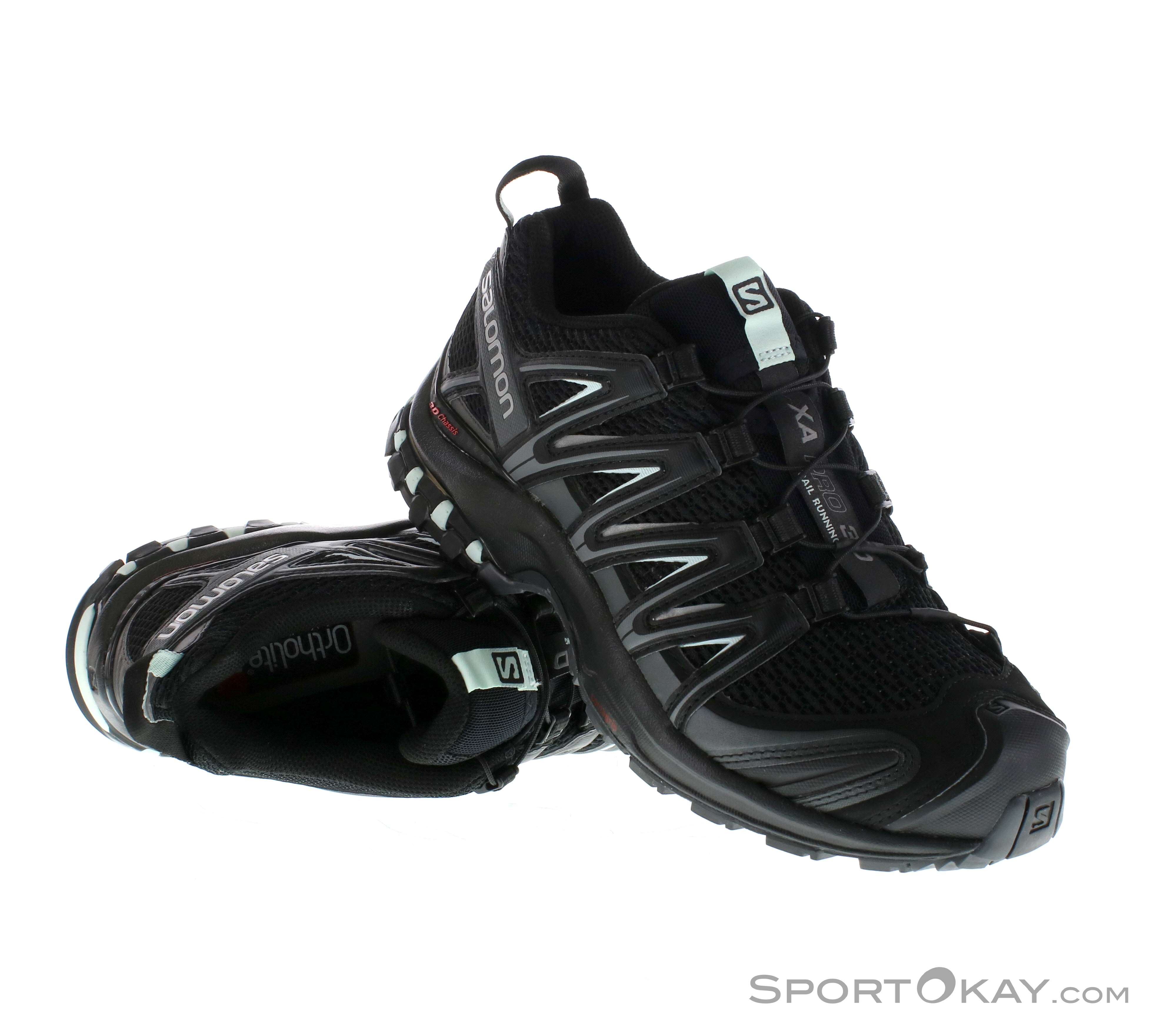 enkelt frugthave Disciplin Salomon XA Pro 3D Womens Trail Running Shoes - Trail Running Shoes -  Running Shoes - Running - All