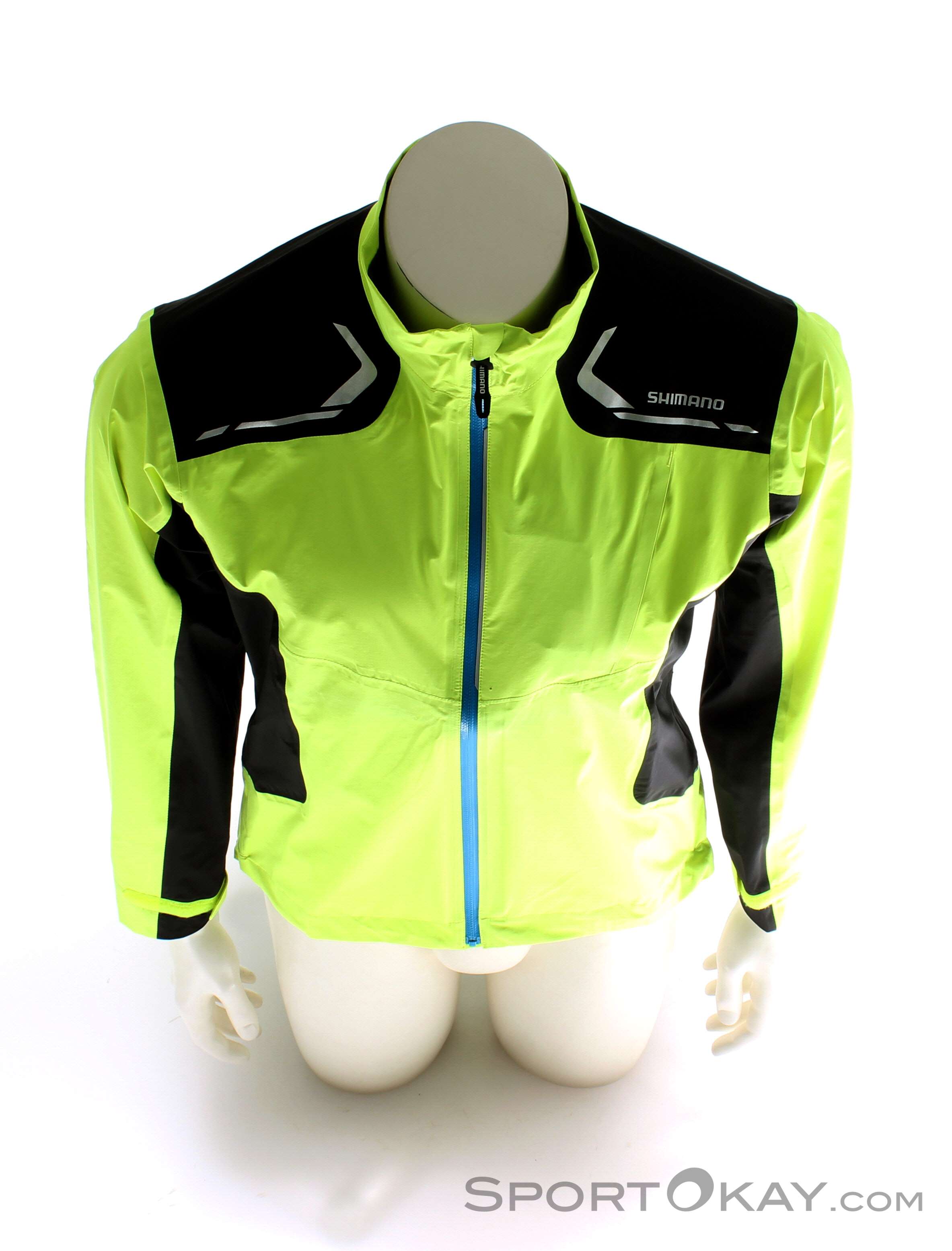 Shimano Explorer Rain Jacket-Neon Yellow