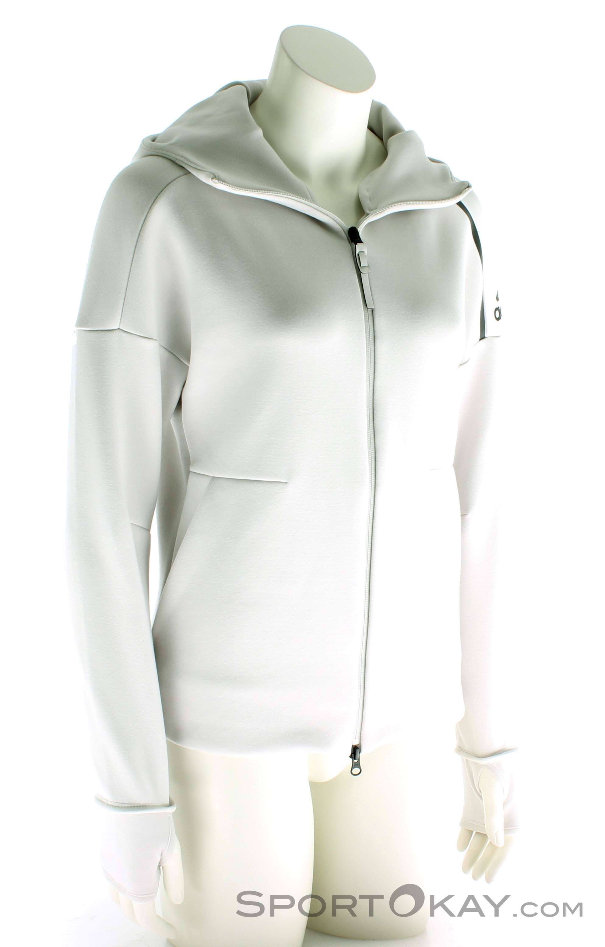 Damen Kleidung Hoodies & Pullover Sonstiges adidas Sonstiges Adidas ZNE wool seamless long zip sweater 