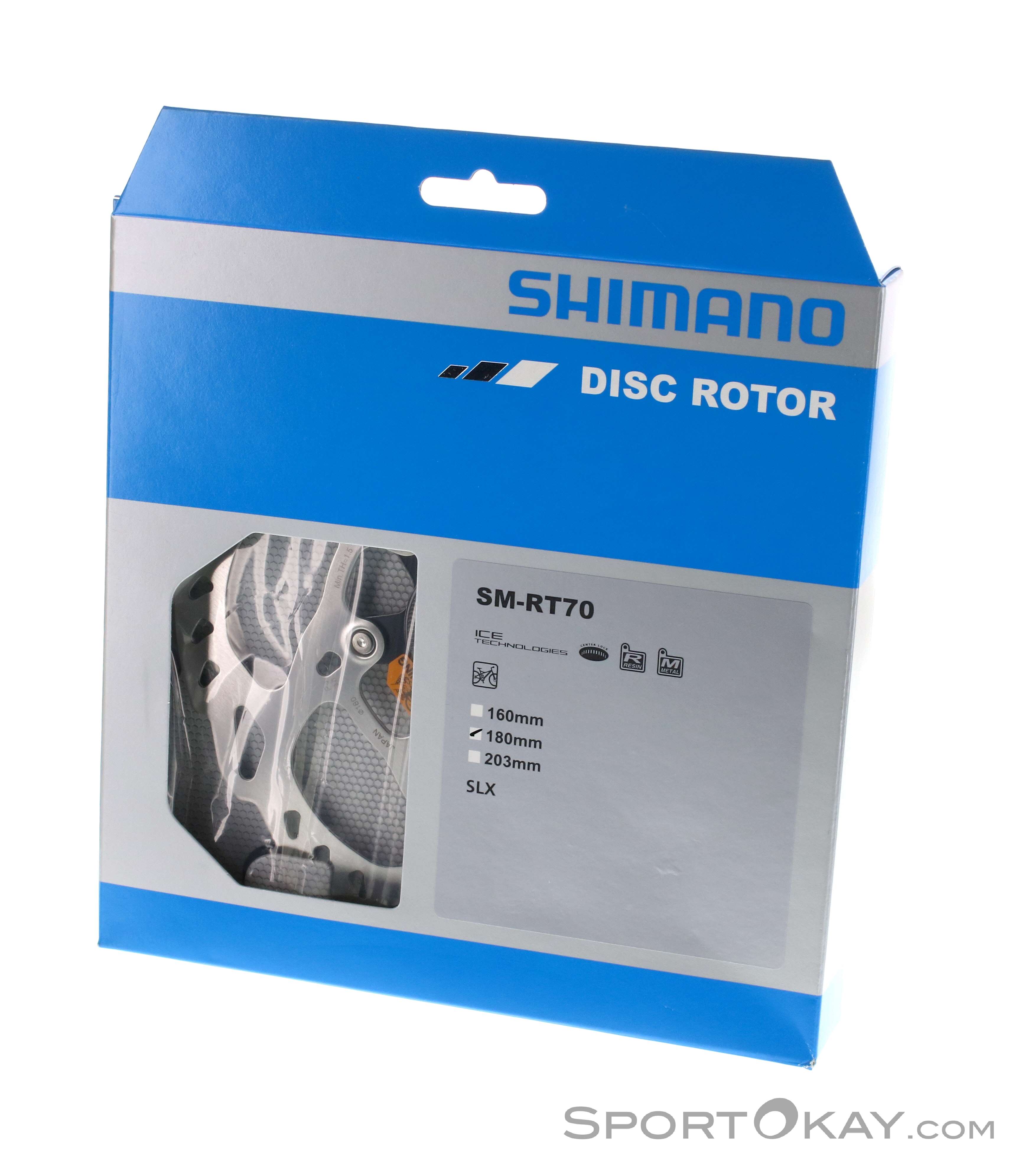 Shimano SLX SM-RT70 Ice-Tech 180mm Centerlock Brake Disc - Brakes