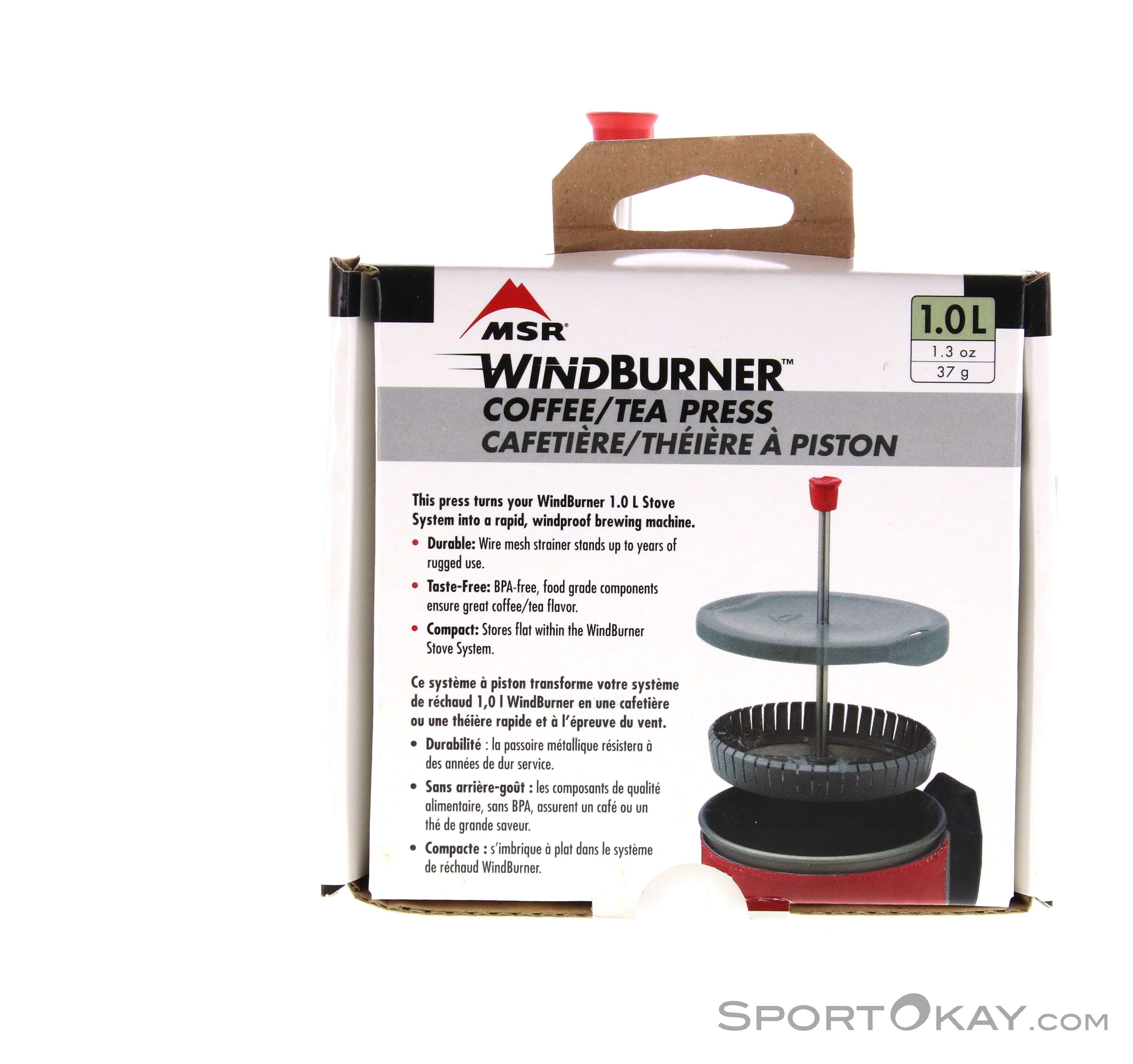 MSR WindBurner Coffee Press Kit - 1 Liter