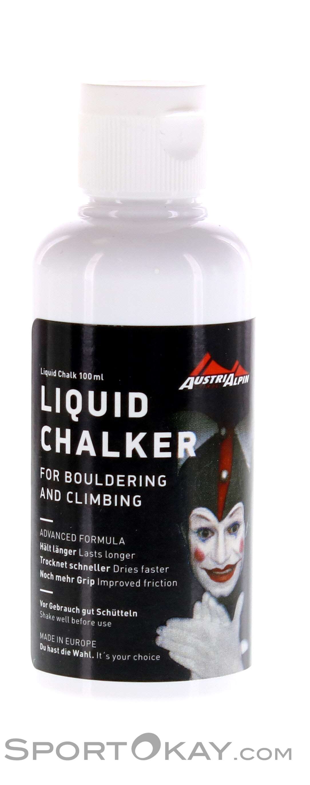 AustriAlpin Liquid Chalk 100ml Kletterzubehör, , Weiss, , , 0087-10076, 5637600586, , N1-01.jpg