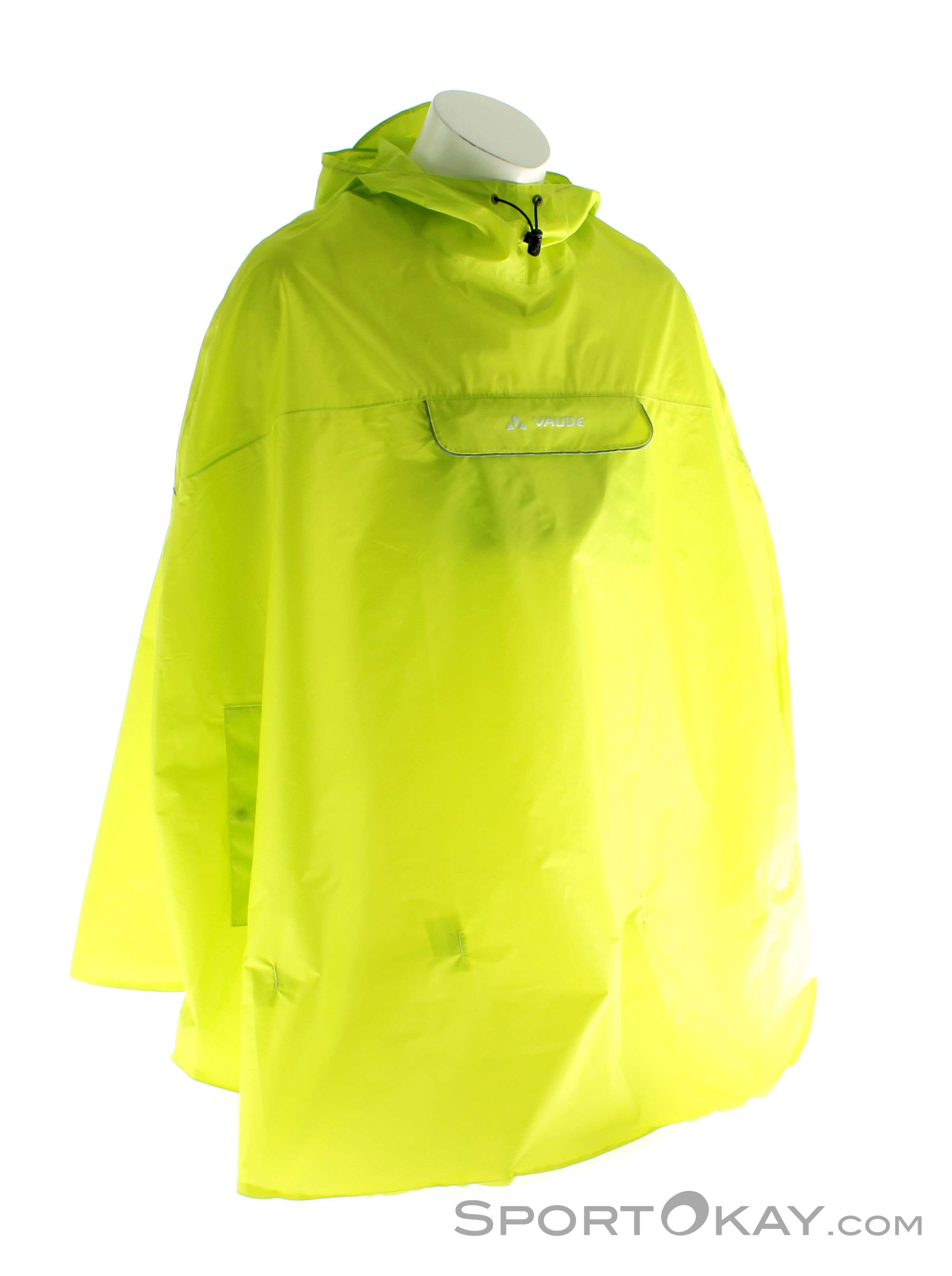 Vaude Val di Pino Poncho Uomo Giacca Impermeabile - Abbigliamento da  pioggia - Abbigliamento da ciclismo - Bike - Tutti