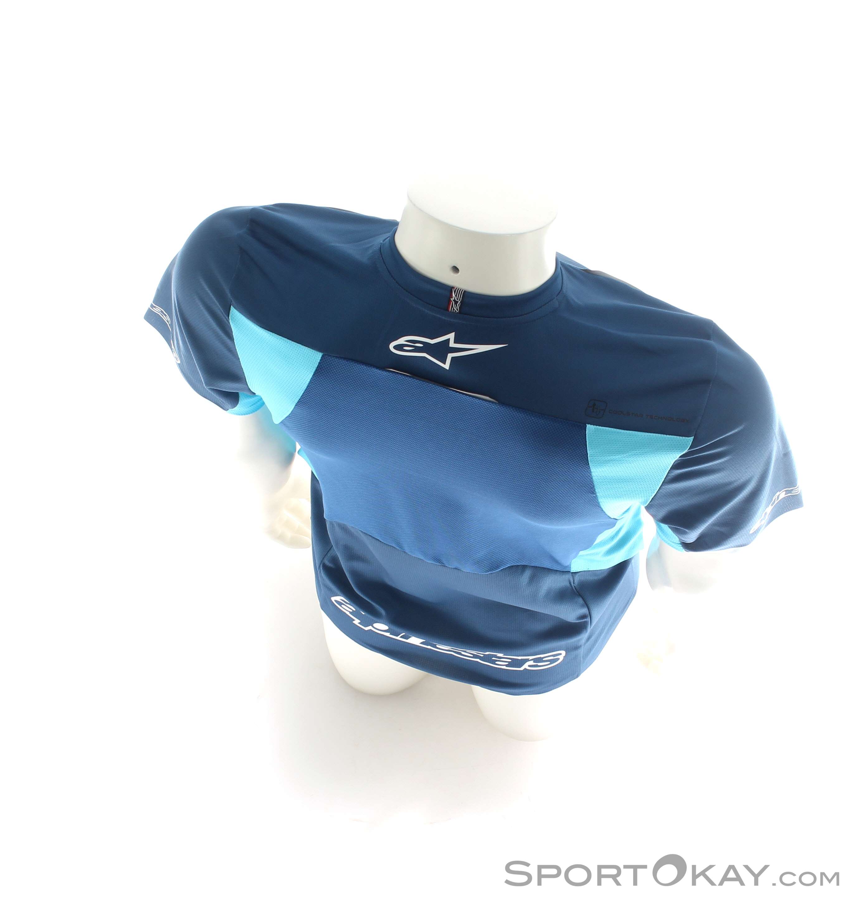 ALPINESTARS DROP PRO SS JERSEY L BLUE - Pro-M Store