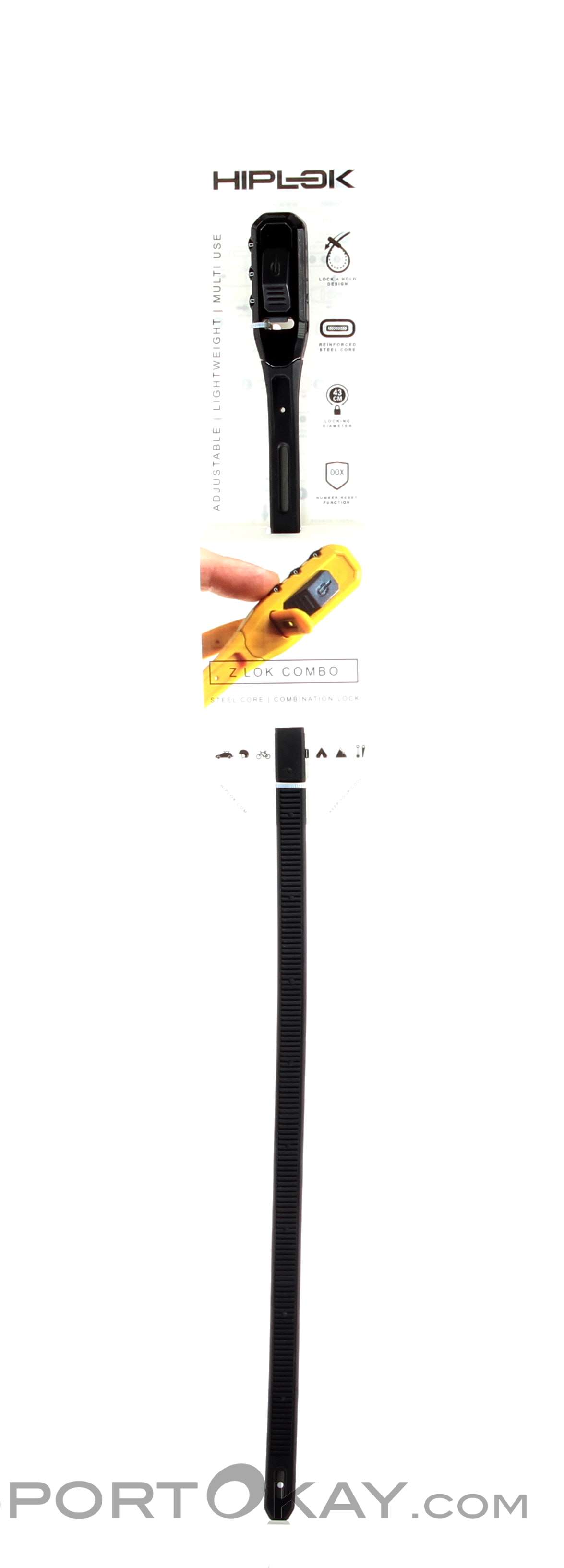 hiplok z lok combo bike lock