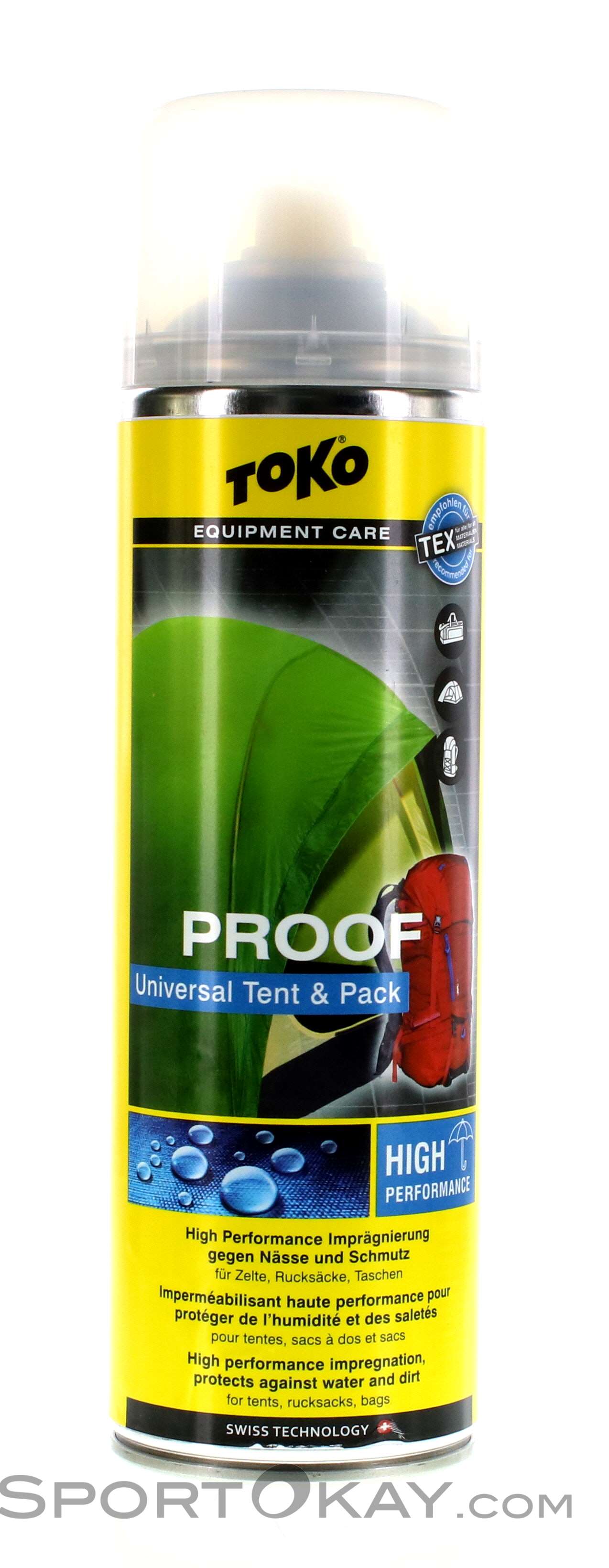 Toko Proof Tent & Pack Proof 500ml - Spray Imprägnierung