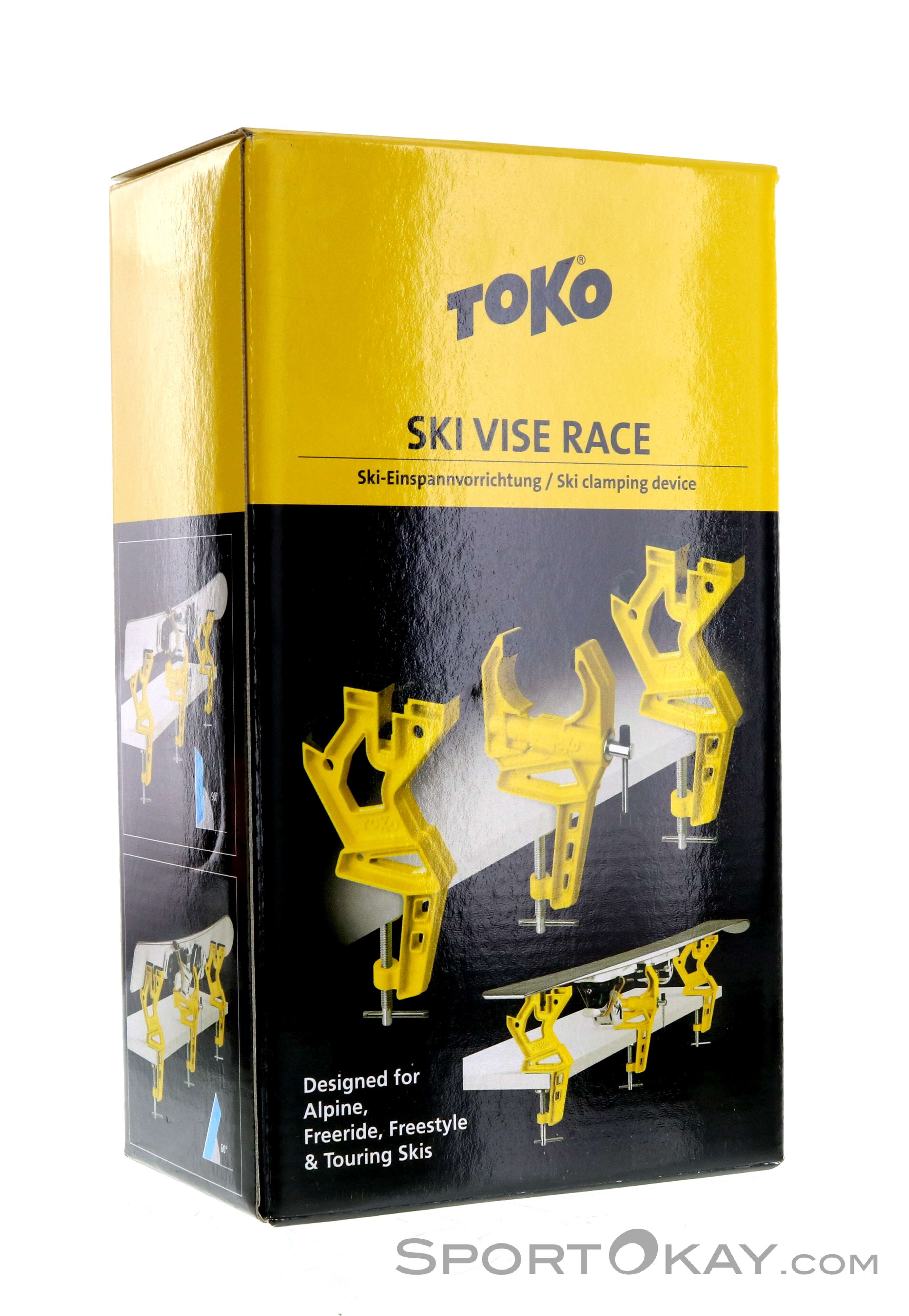 Toko Ski Vise Race Einspannvorrichtung, Toko, Schwarz, , , 0019-10233, 5637644258, 4250423602343, N1-01.jpg