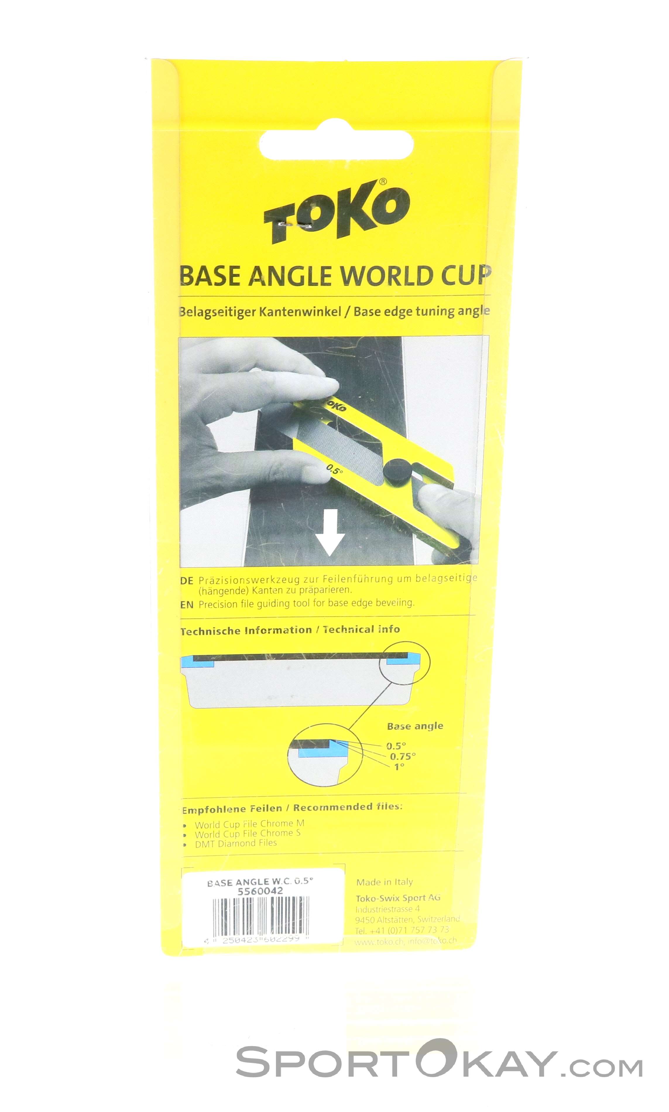 Toko Belagseitiger Kantenschärfer Base Angel World Cup 