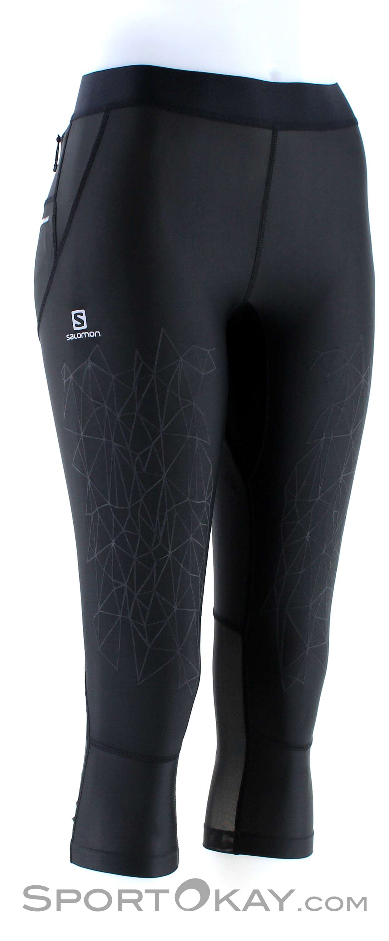 Salomon Women's Intensity 34 Tight 34 Lauftight Lauftights Salomon Intensity Mid Tight Laufhose Damen online kaufen