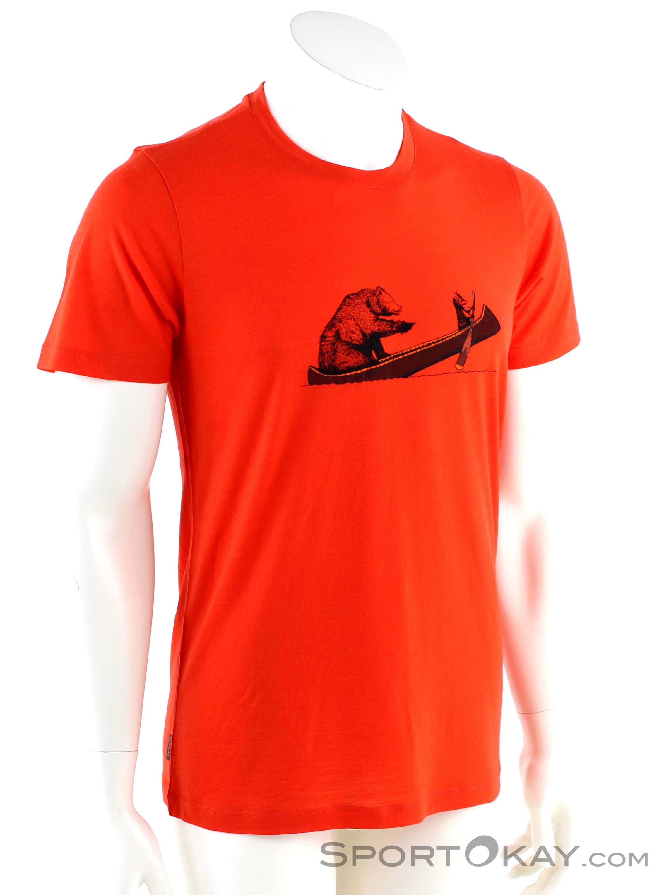 Icebreaker Herren T-Shirt Mens Tech Lite Ss Crewe Canoe Companions