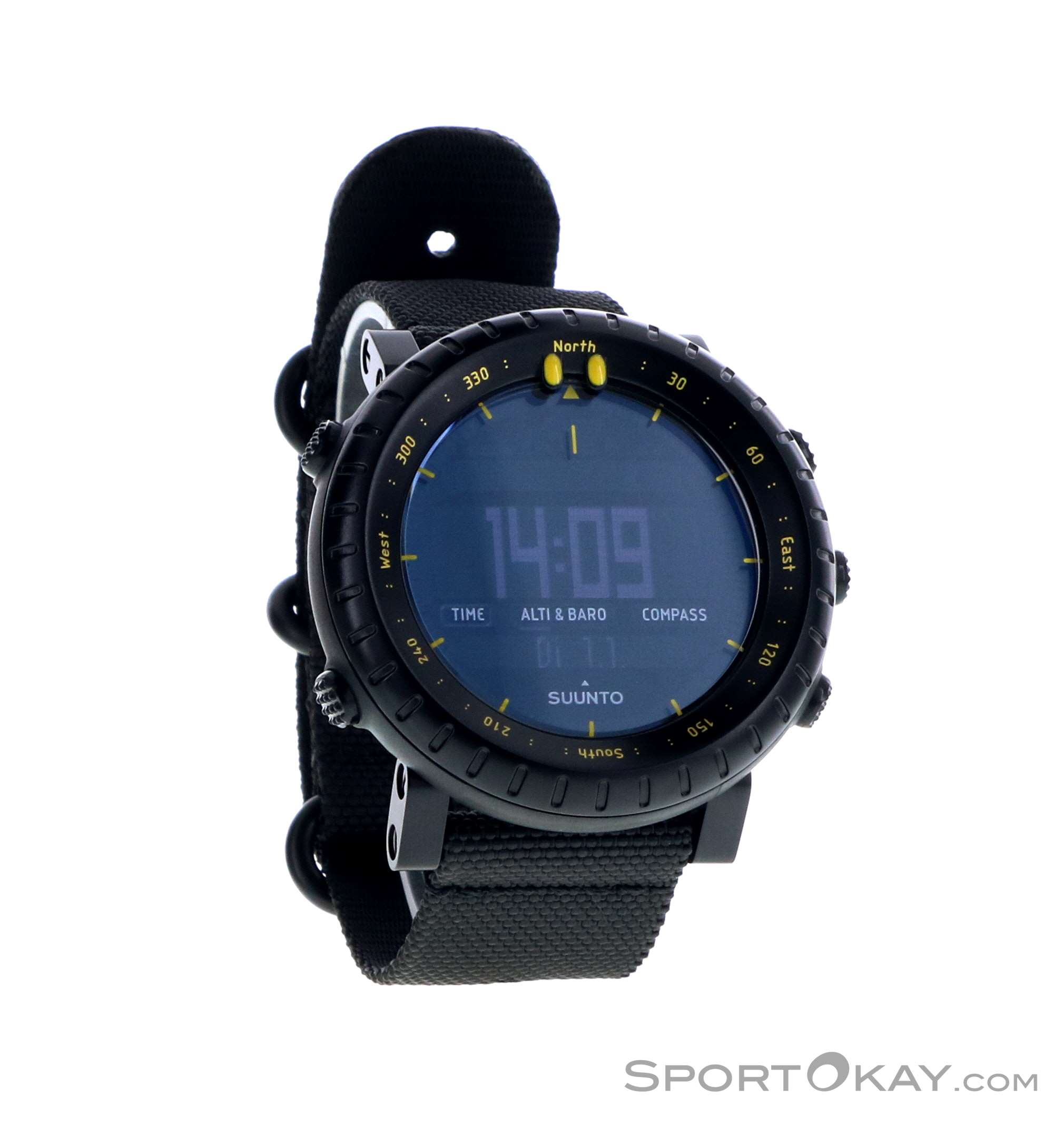  SUUNTO Unisex's Core Outdoor Watch, Weather,Black Yellow TX,  One Size, Core : Clothing, Shoes & Jewelry