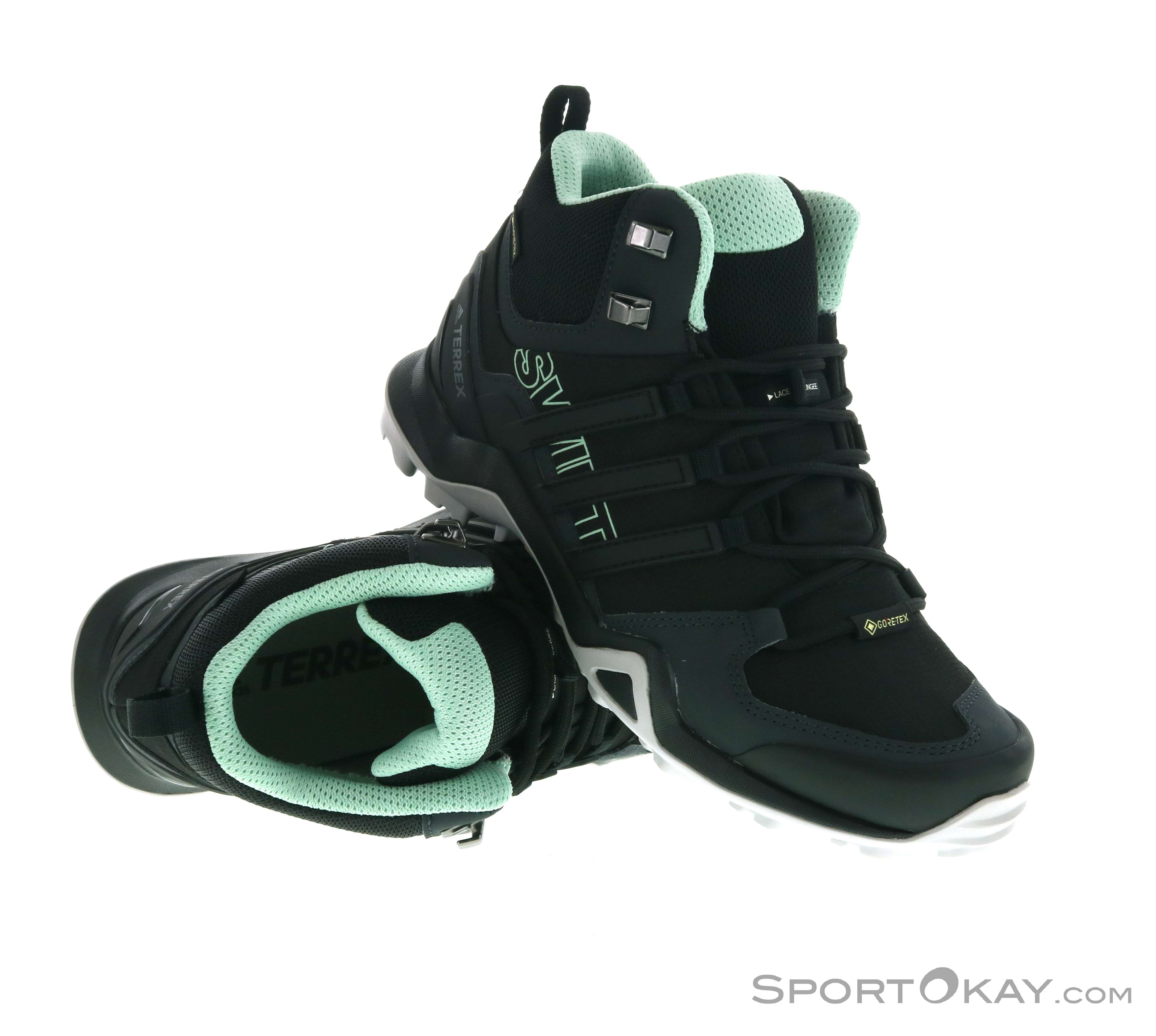 adidas Terrex Swift R2 Mid GTX Womens Hiking Boots Gore-Tex