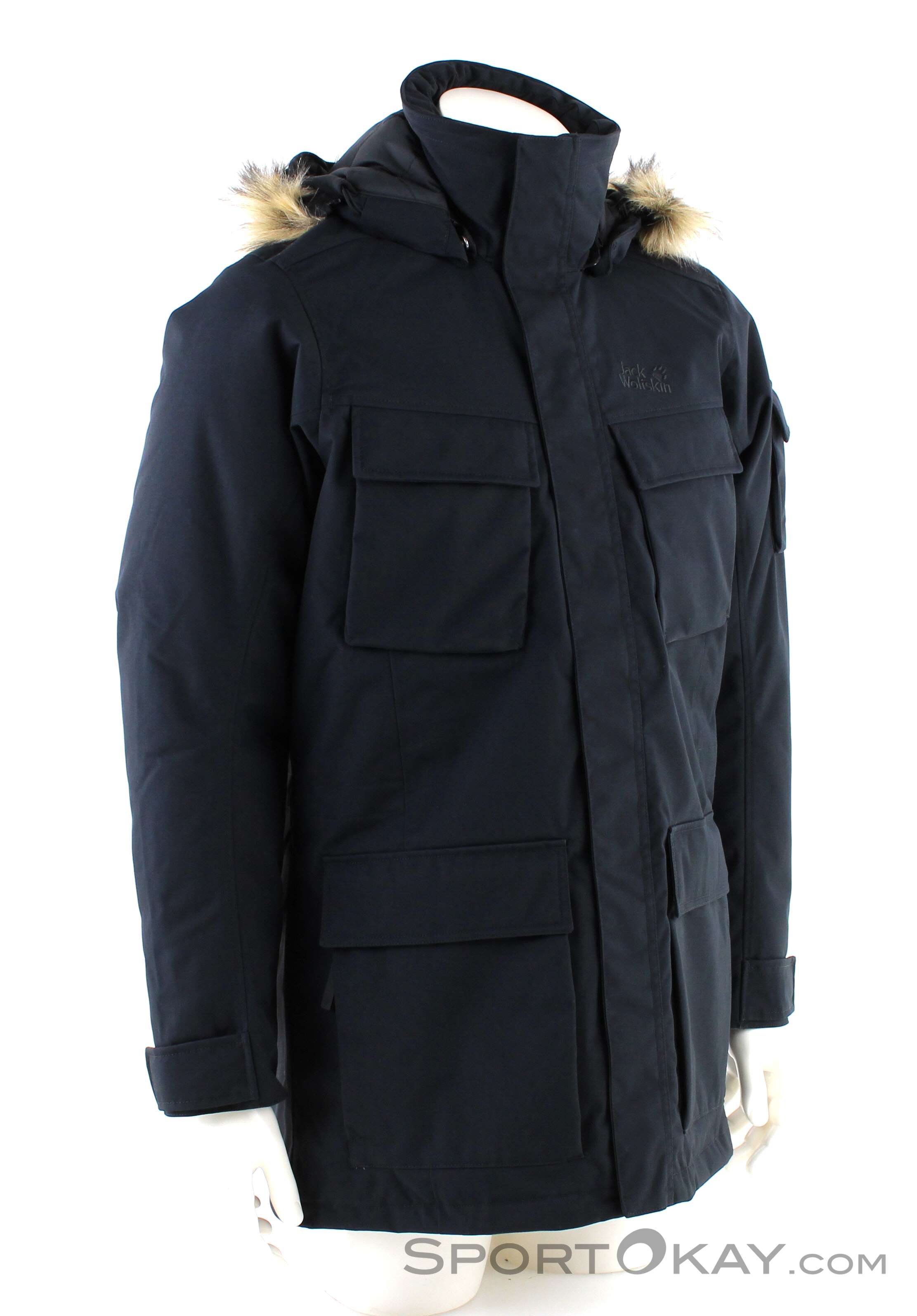 Canyon Leisure Jack - Clothing - - Coat Glacier Fashion Jackets All Wolfskin - Mens Parka