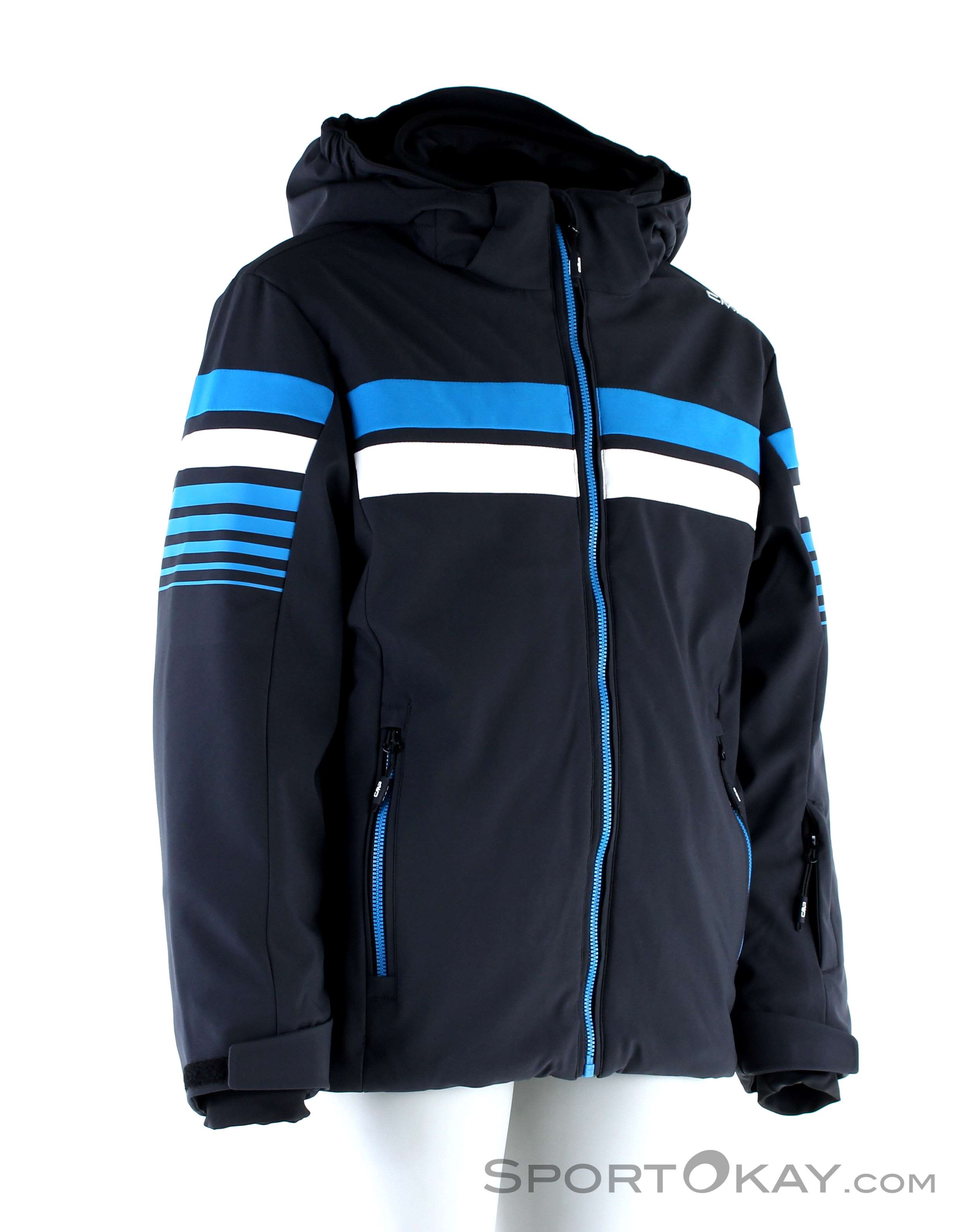 Jackets CMP Boys Ski - & All - Snaps Hood - Clothing Jacket Ski Freeride Ski Ski -
