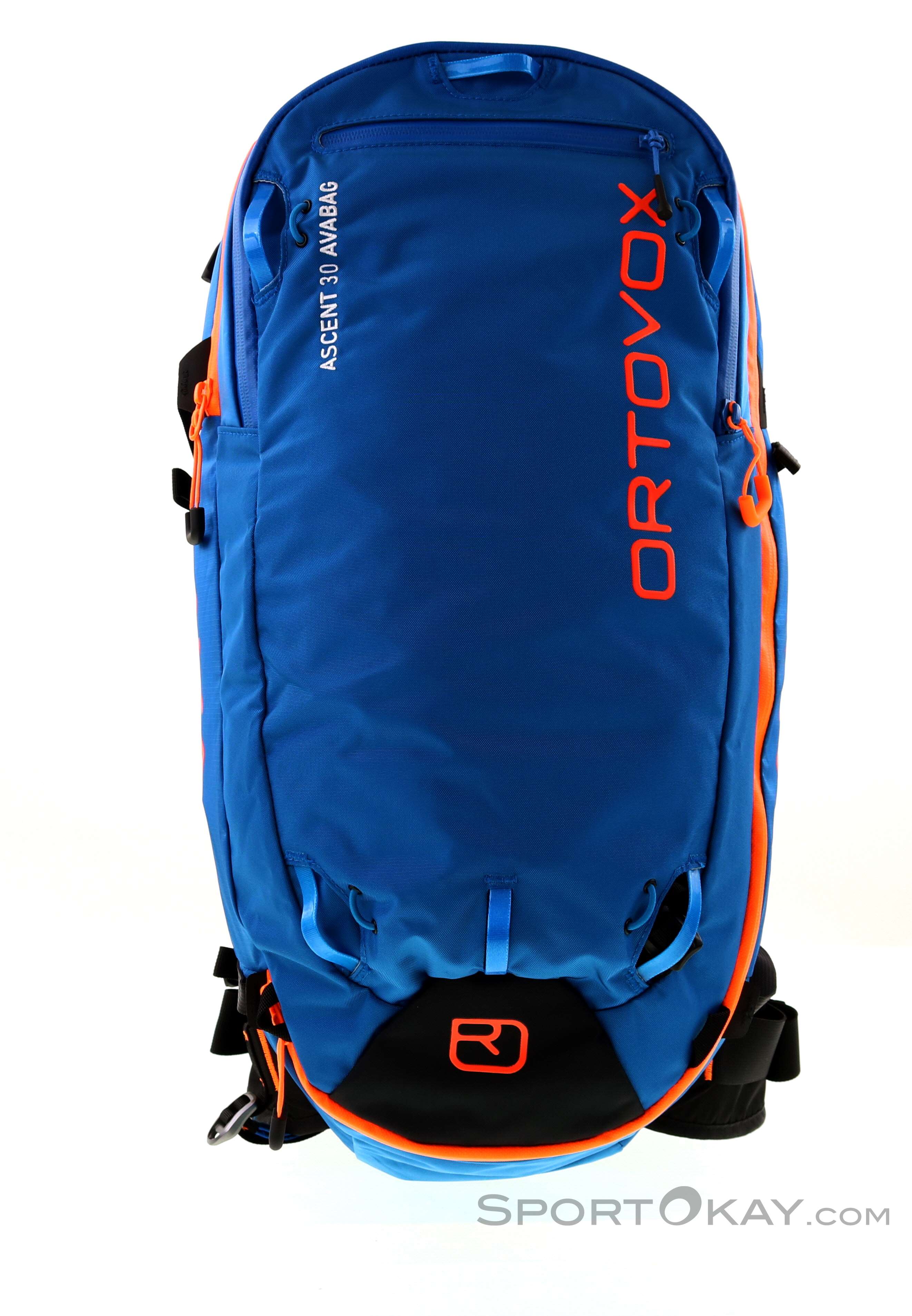 Ortovox Ascent 30l Avabag Airbagrucksack ohne Kartusche, Ortovox, Blau, , , 0016-10985, 5637730869, 4251422509046, N1-01.jpg