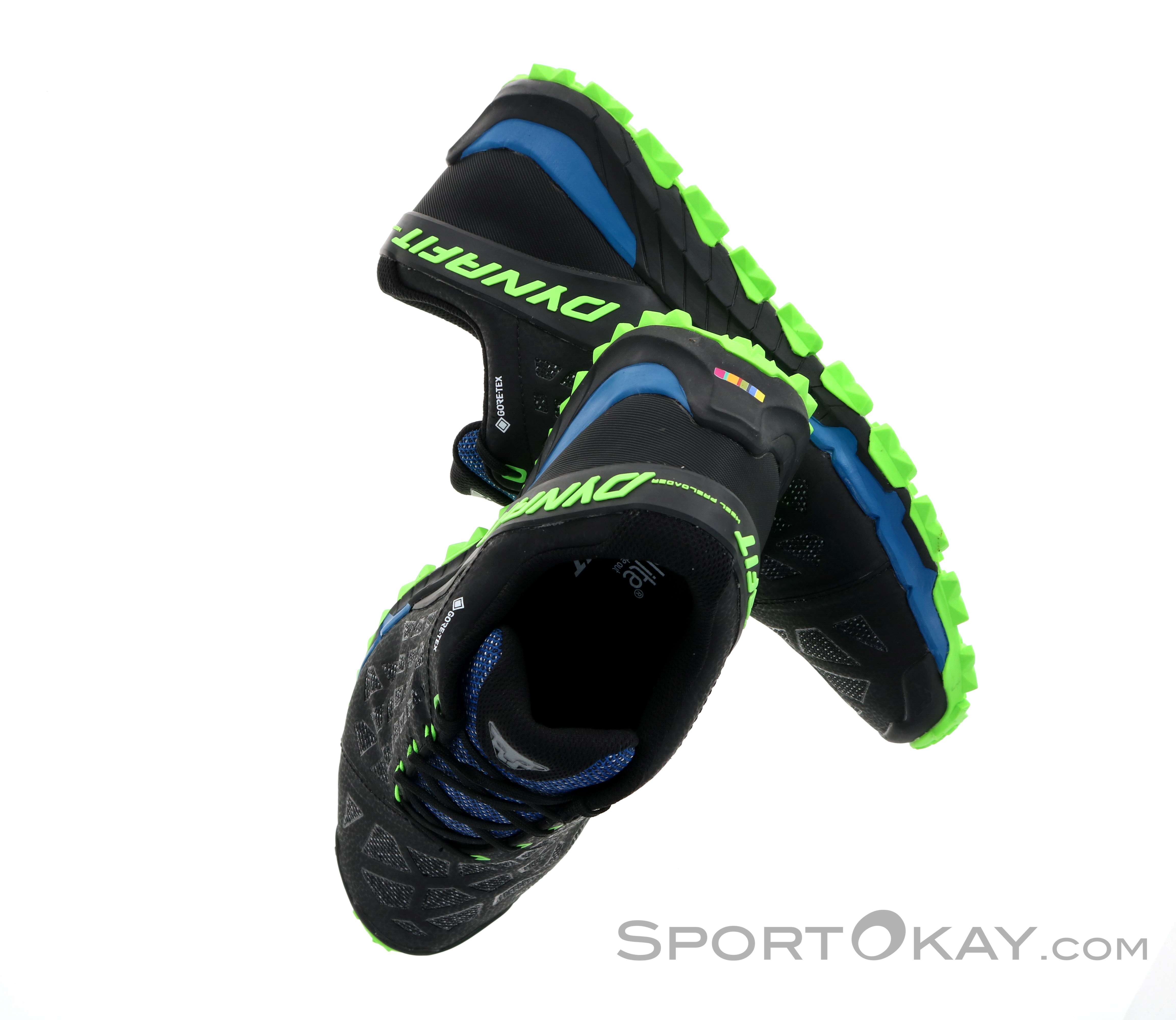EU 42 2018 Laufsport Schuhe Dynafit Trailbreaker Gore-Tex Running Shoes Herren Lime Punch/Smoke Schuhgröße UK 8 