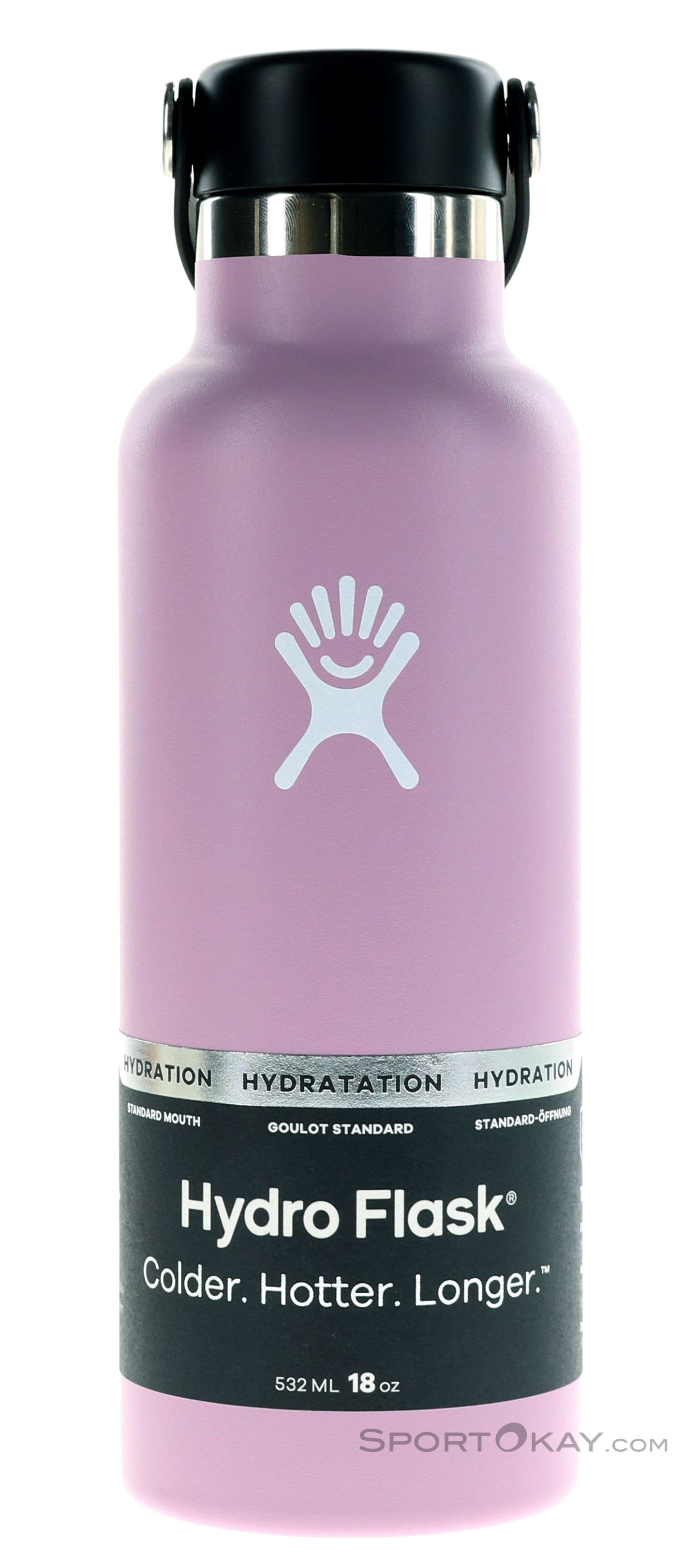Hydro Flask 18 oz HYDRATION STANDARD MOUTH - PINK OR YELLOW
