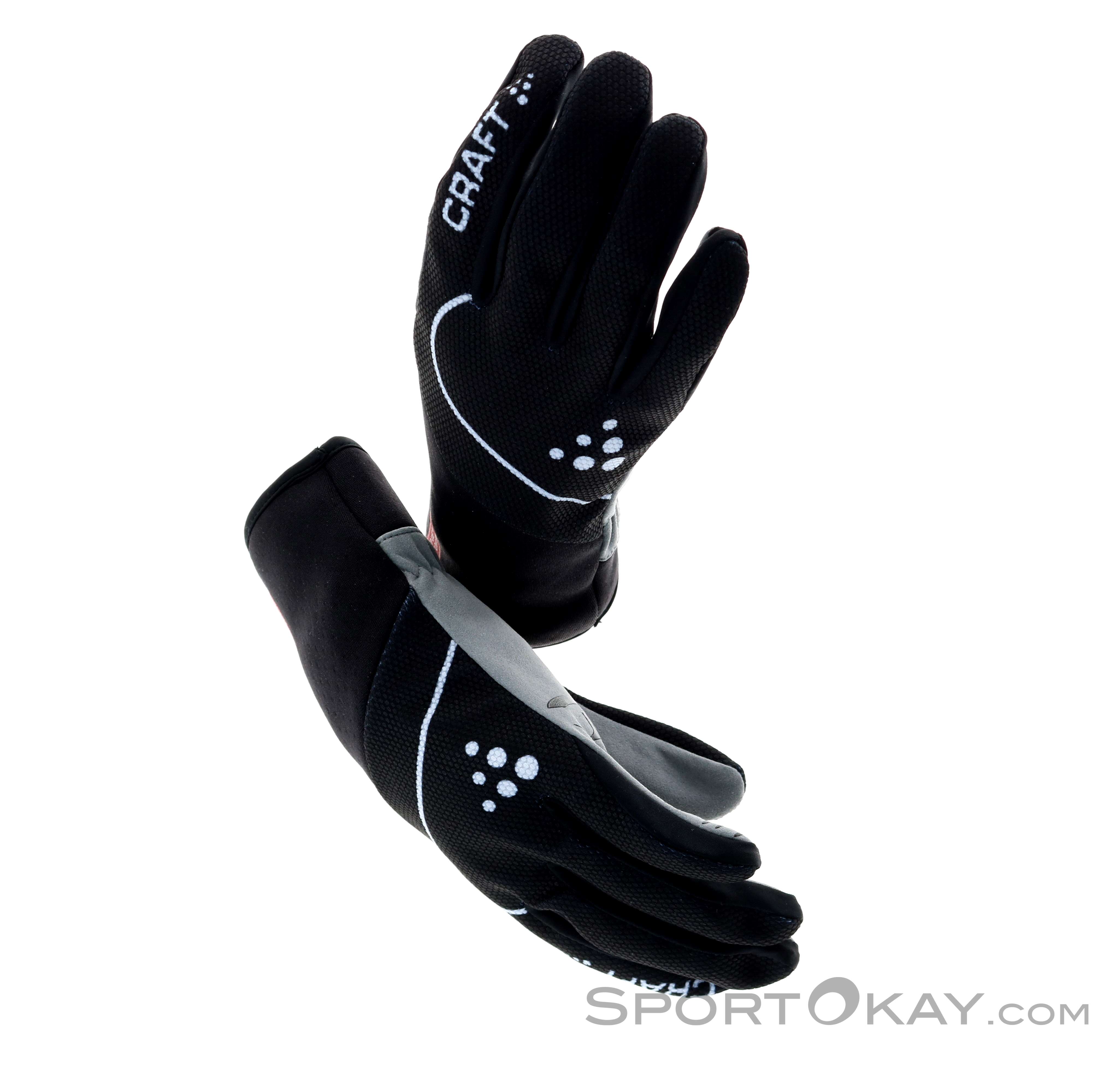 Craft Siberian 2.0 Split Finger Gloves - Unisex L Black