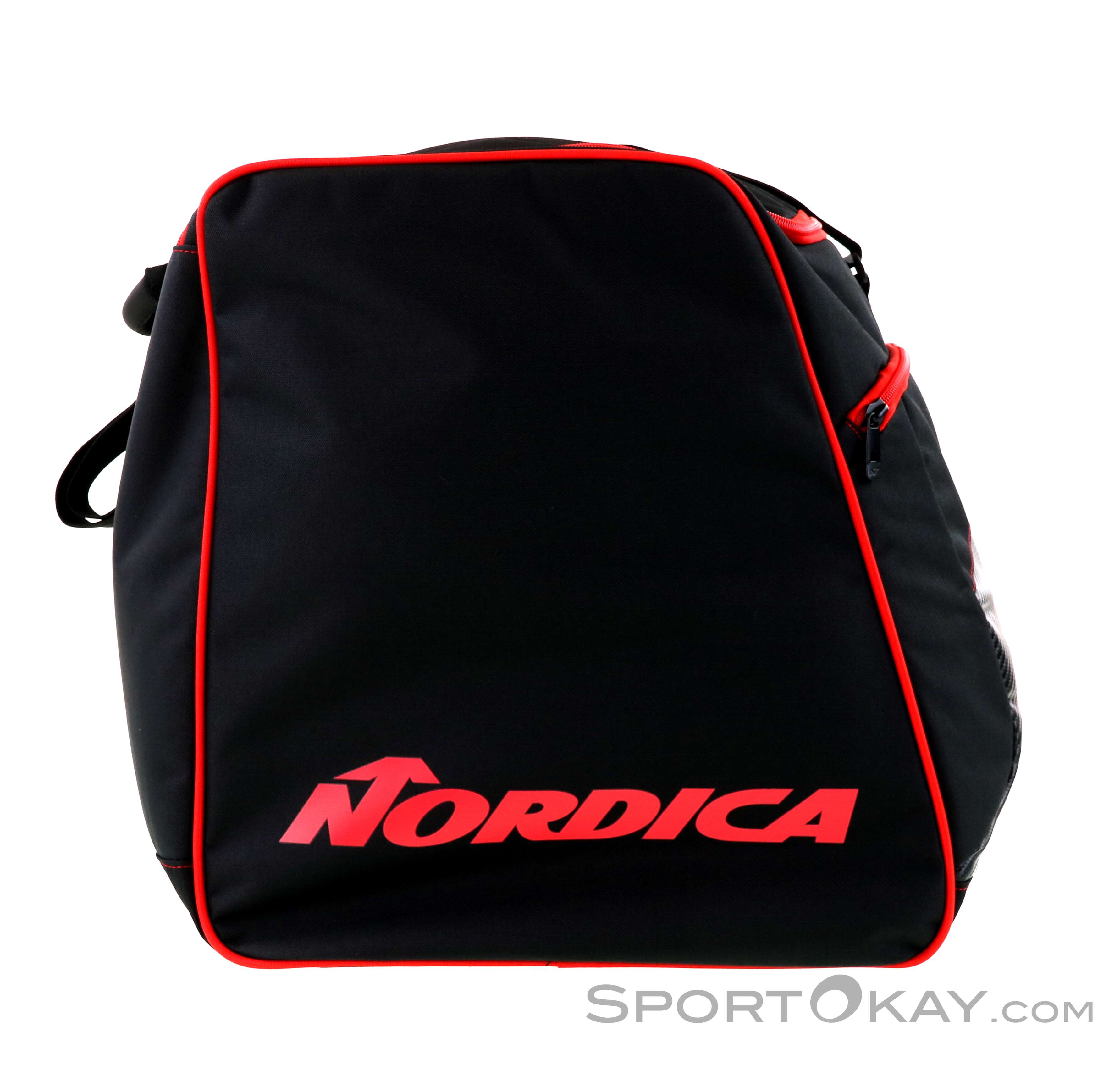 Acquista Nordica Ski Bag Lite Sacca Portasci Black Red online Mancini Store