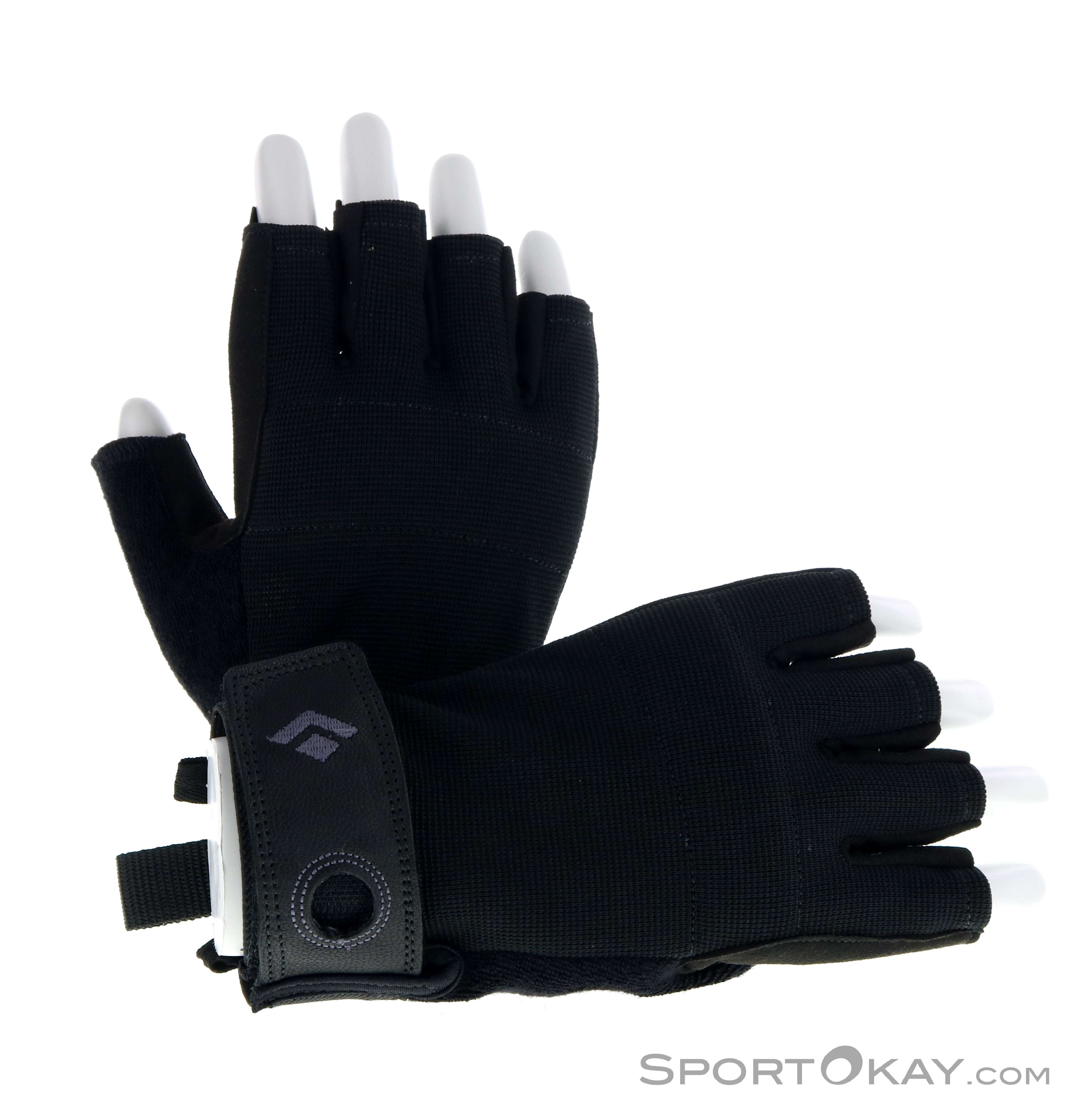 SS21 Black Diamond Crag Half Finger Gloves 