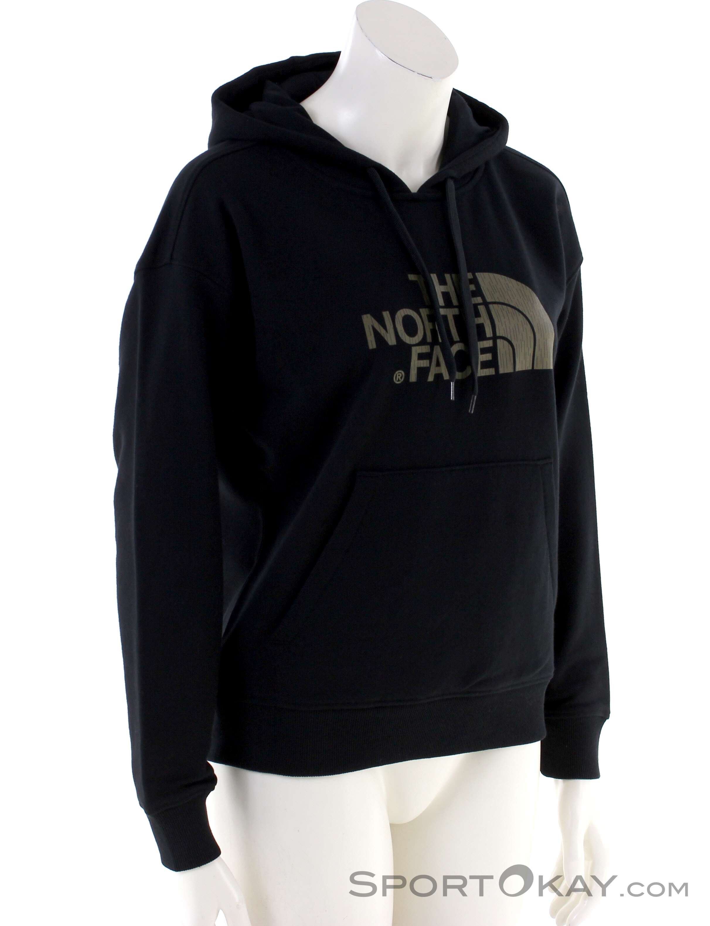 north face black sweater