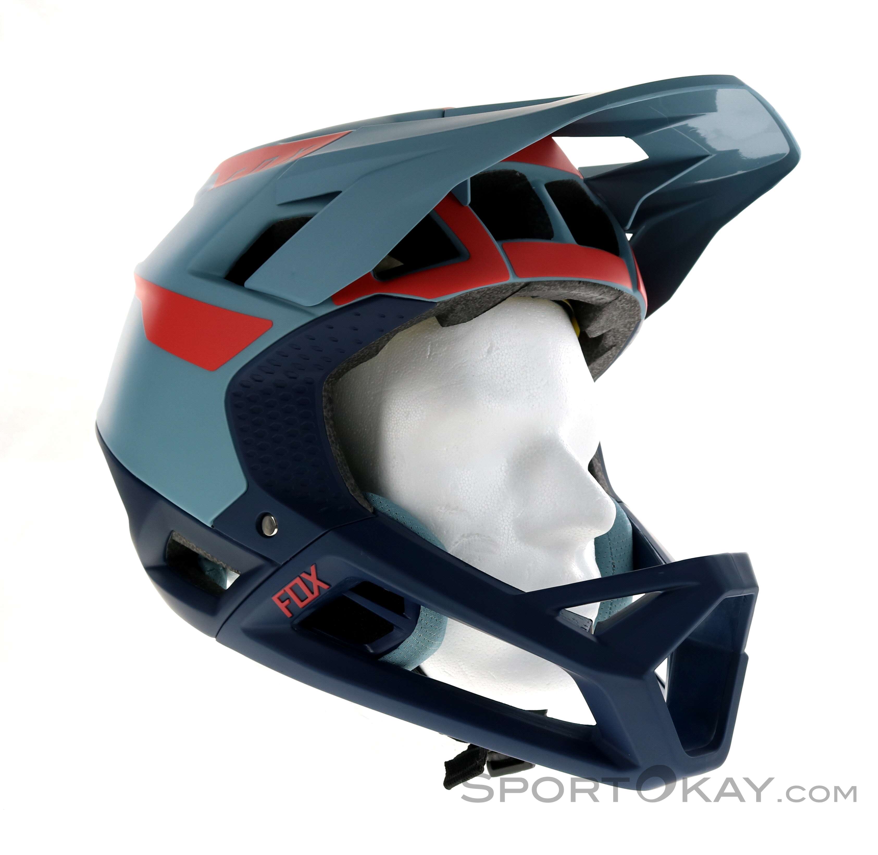 Fox Proframe MIPS Helmet L Blocked Black White 2022 – MTB Direct ...