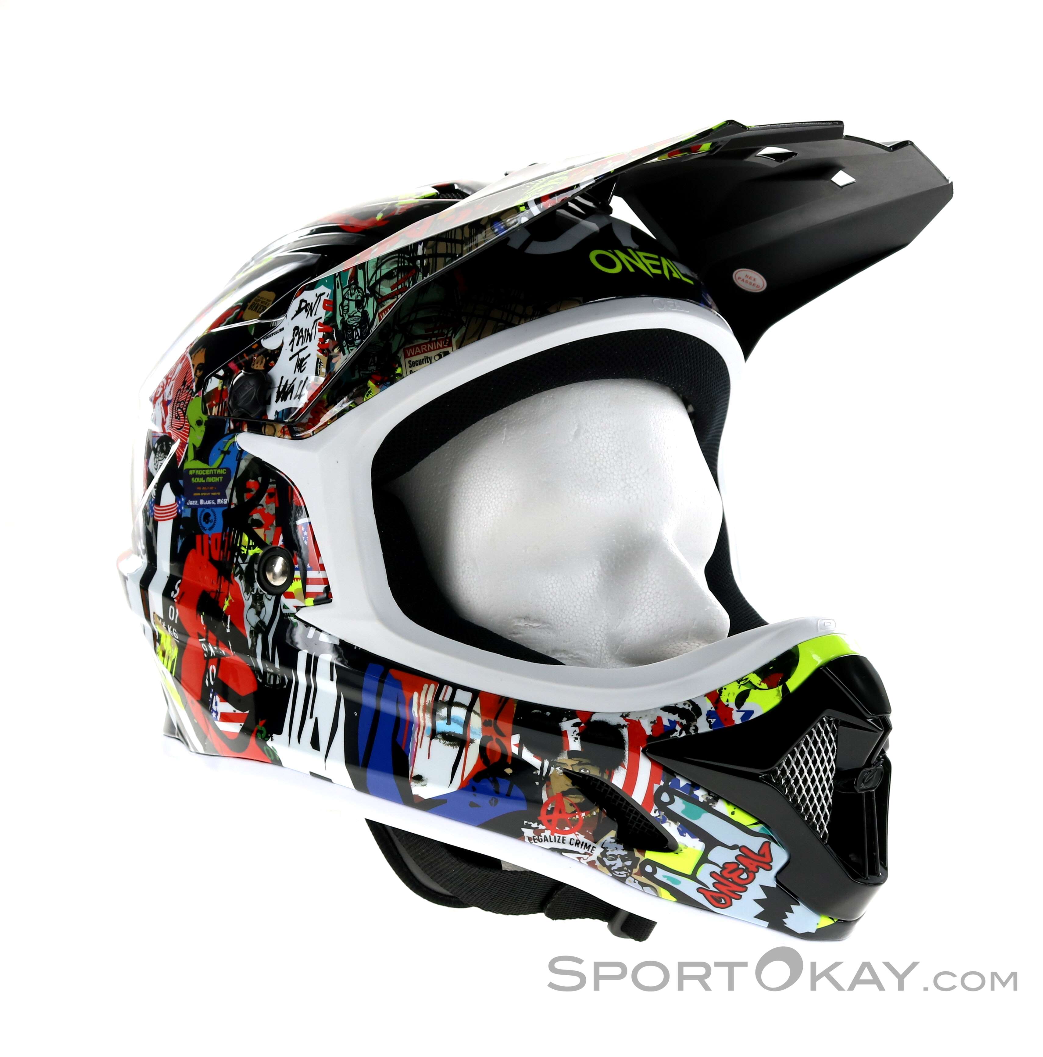 Oneal 3 Series Rancid Motocross Helmet