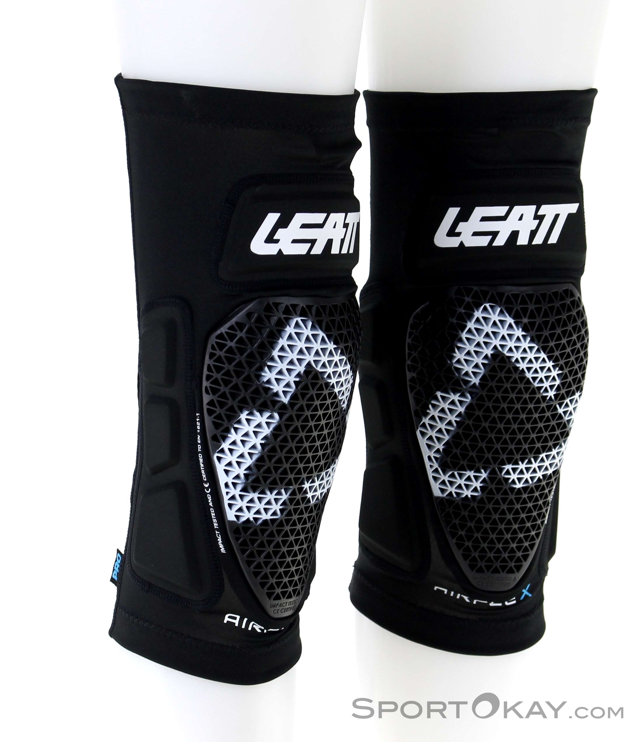 Leatt Airflex Pro Knieprotektoren Black 2020 Fahrrad Schutzbekleidung 
