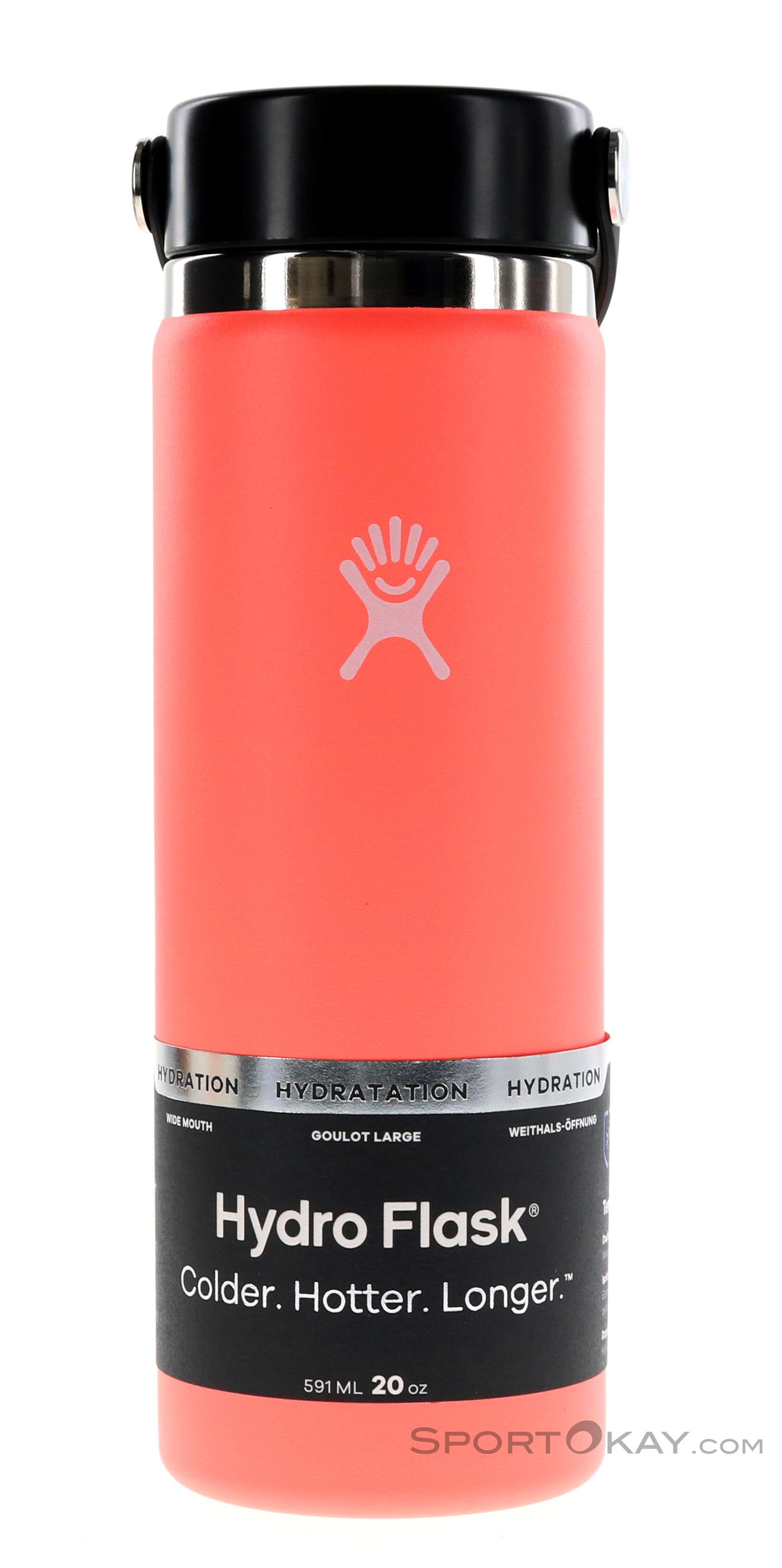 Hydro Flask 20oz Wide Mouth 0,592l Thermos Bottle - Trinkflaschen 