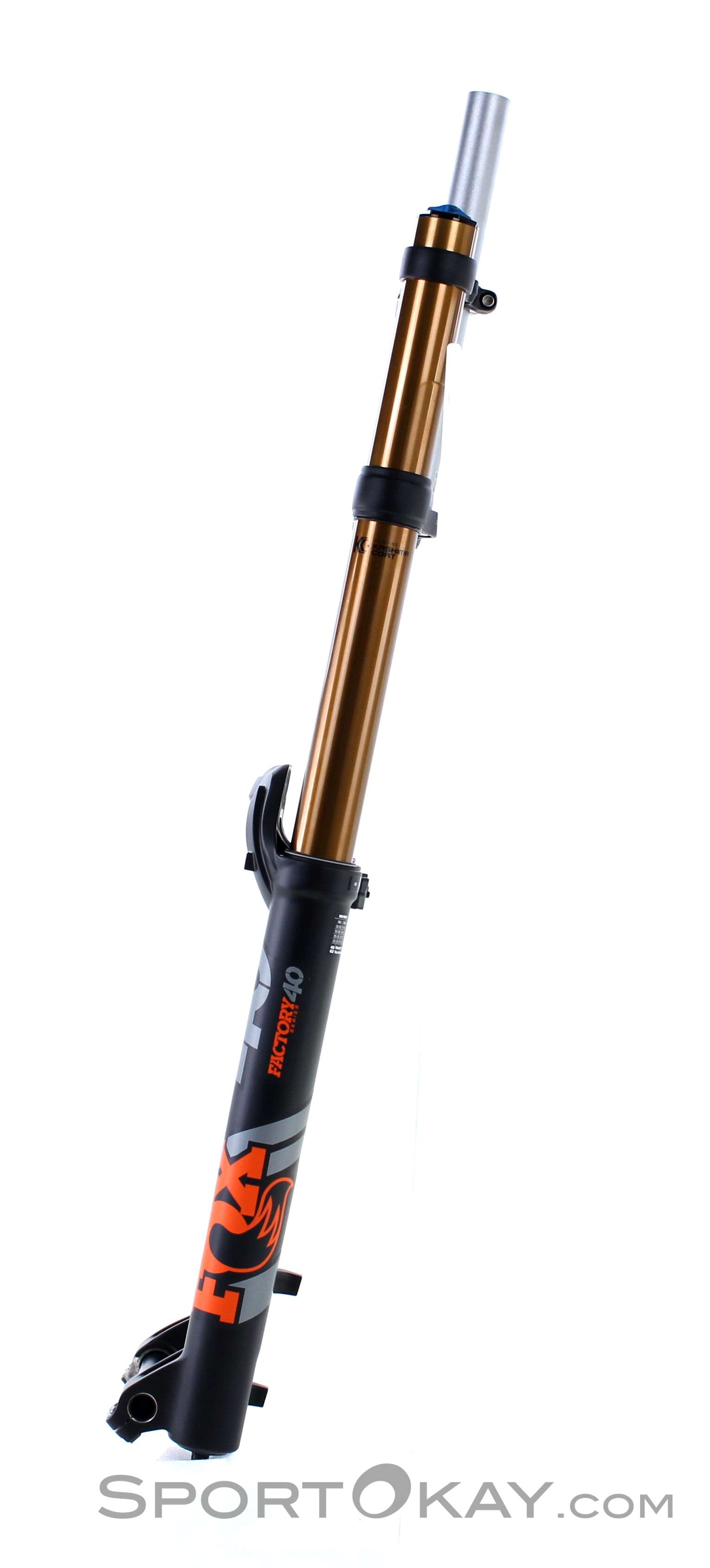 FOX 40 Float Grip2 Factory 27.5 Suspension Fork - 203mm - 1 1/8 -  20x110mm - 48mm Offset - black