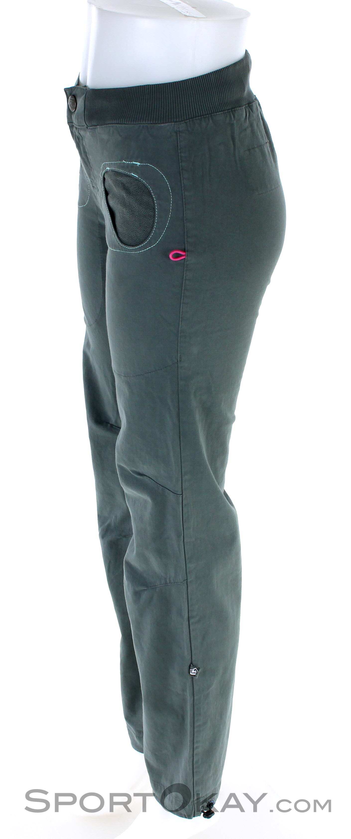 Ženske plezalne hlače E9 Onda Slim 2 - periwinkle