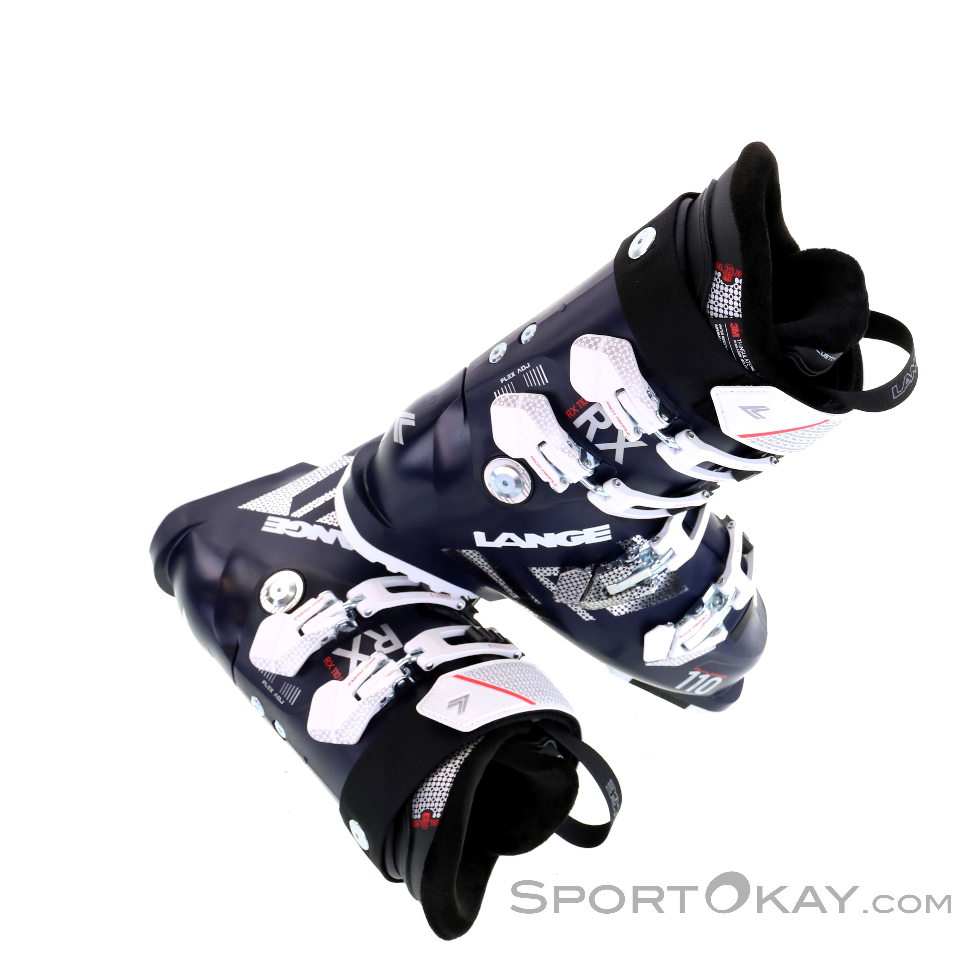 OPERATION SKI ALPIN Lange RX 110 - Chaussures ski Femme black