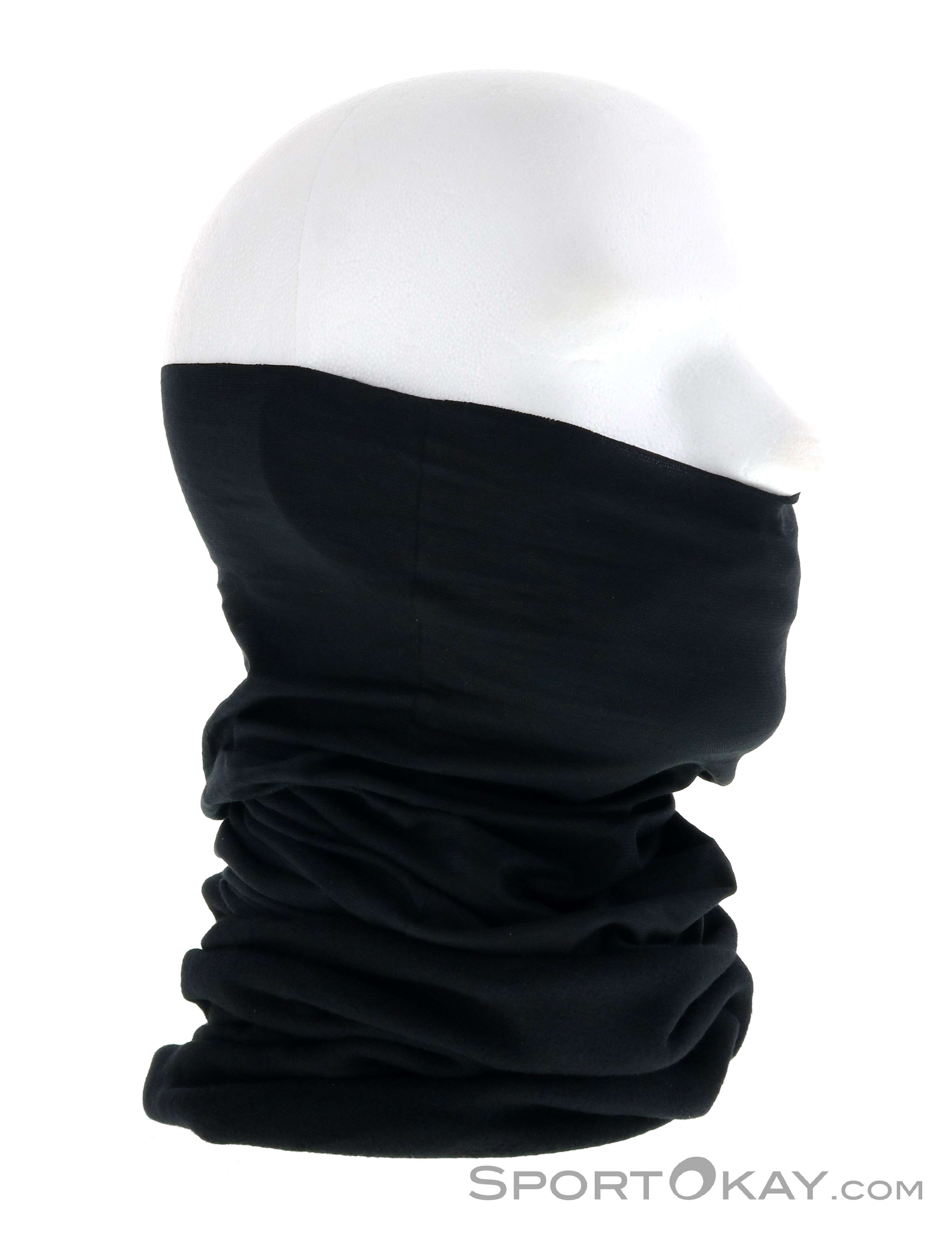 Buff Thermonet Neck Warmer in Solid Black 