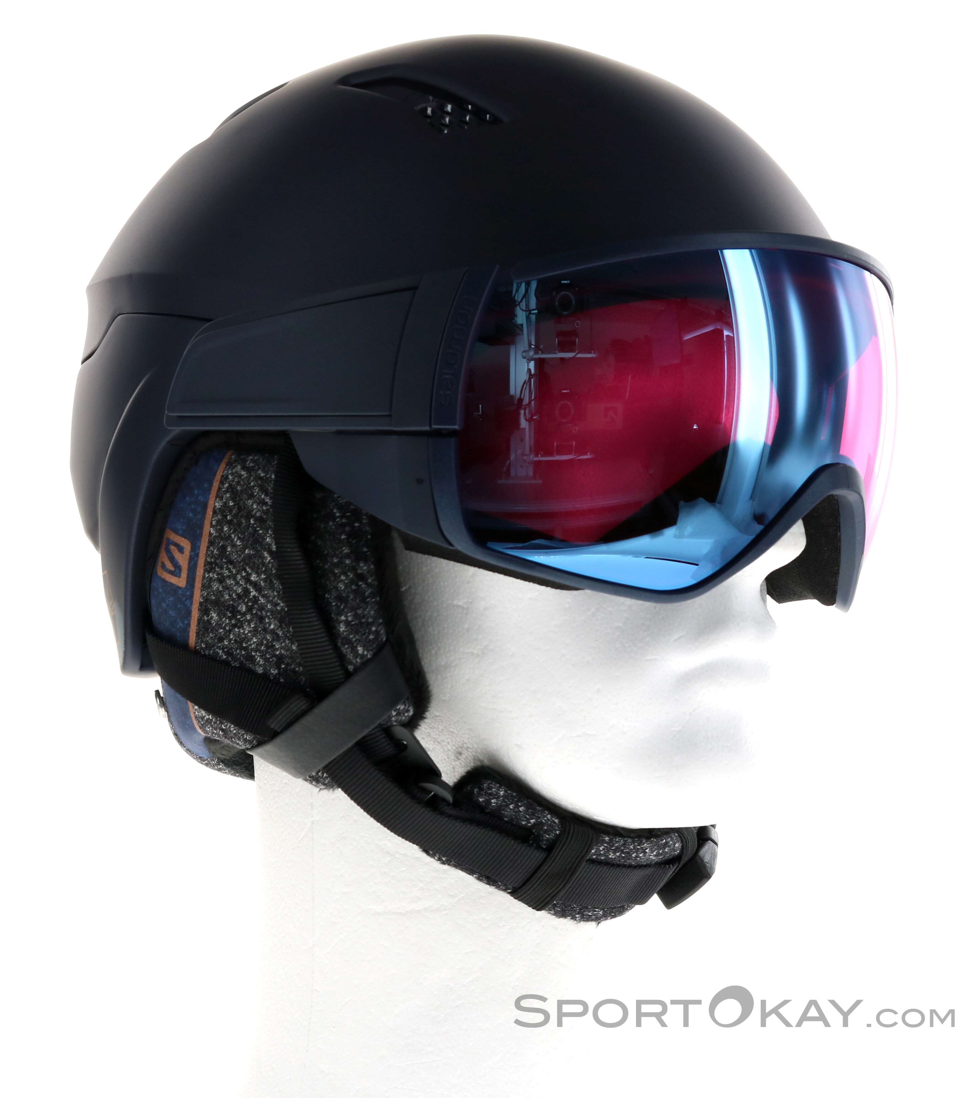 Salomon Mirage CA Sigma Damen Ski Helmet with Visor - Ski Helmets